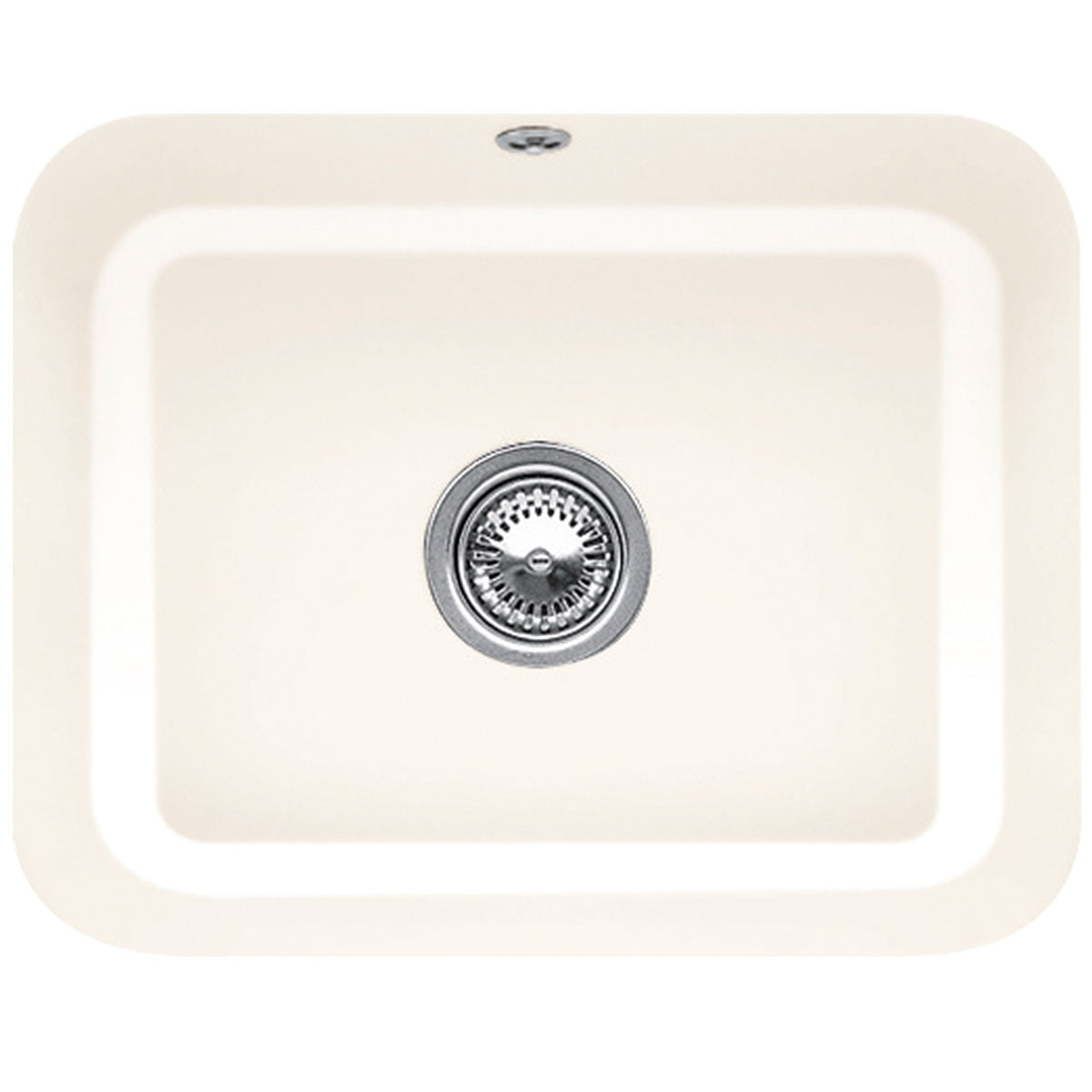 Villeroy & Boch Cisterna 60c 1.0 Bowl Ceramic Undermount Sink - NO WASTE