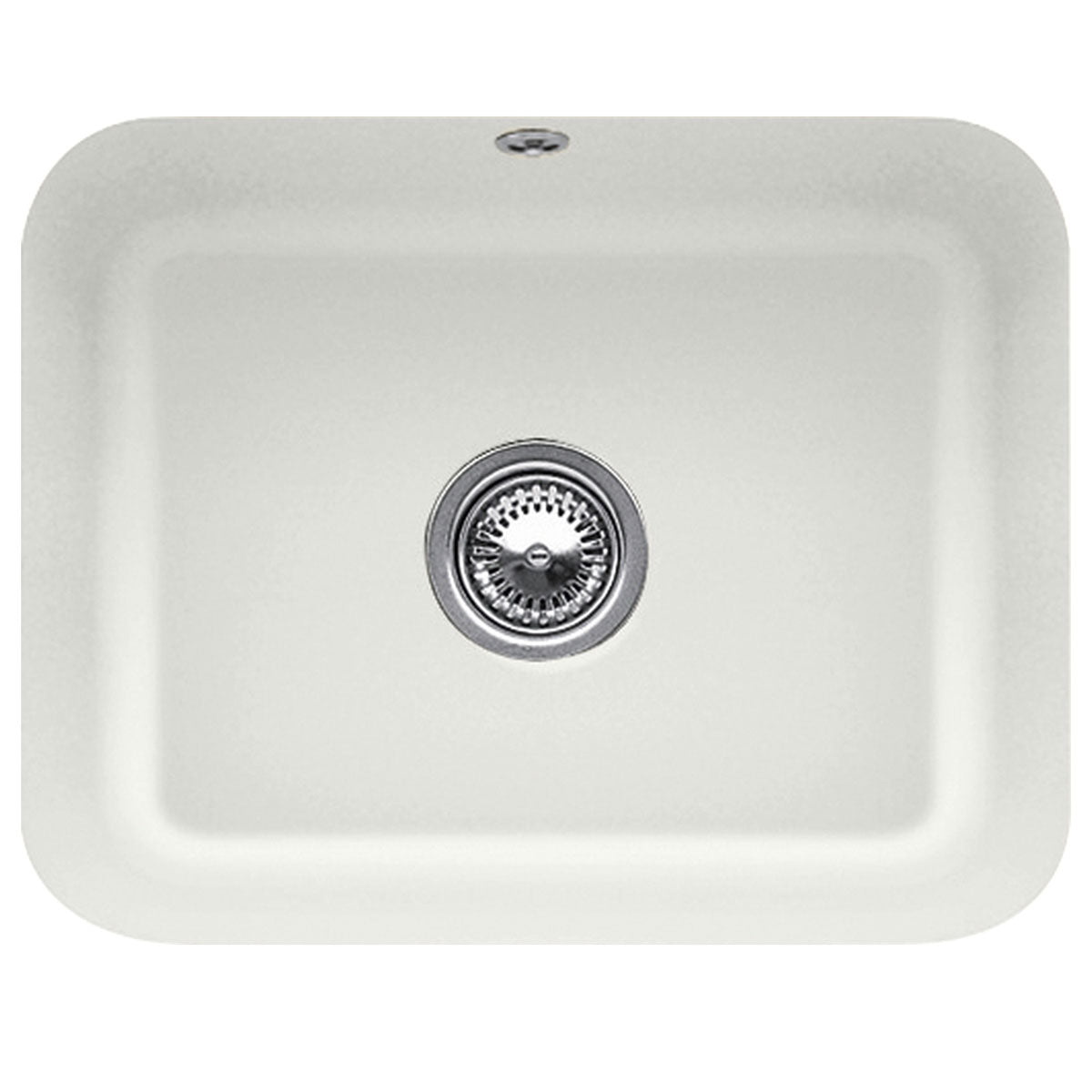 Villeroy & Boch Cisterna 60c 1.0 Bowl Ceramic Undermount Sink - NO WASTE