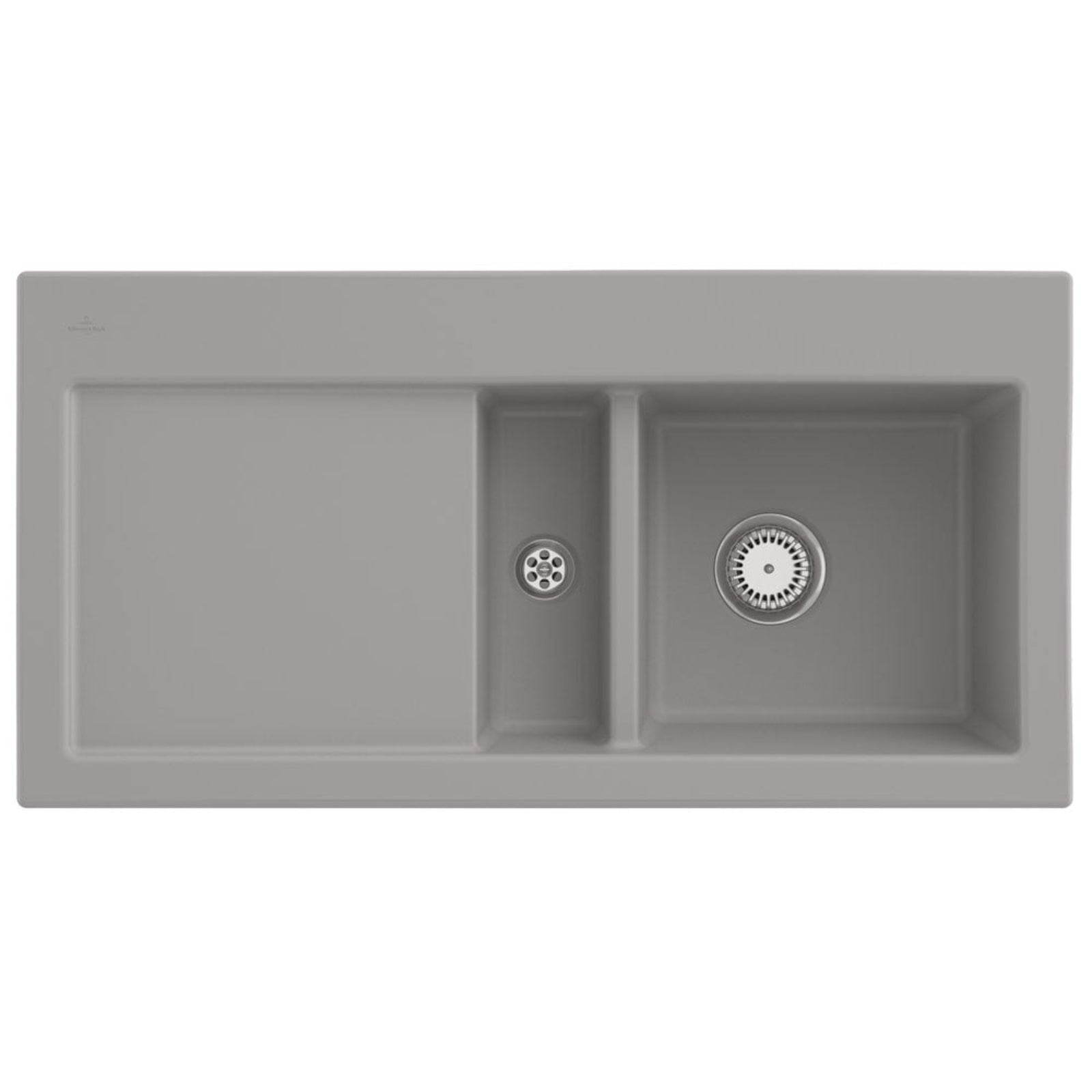 Villeroy & Boch Subway 60 1.5 Bowl Ceramic Kitchen Sink LHD - NO WASTE