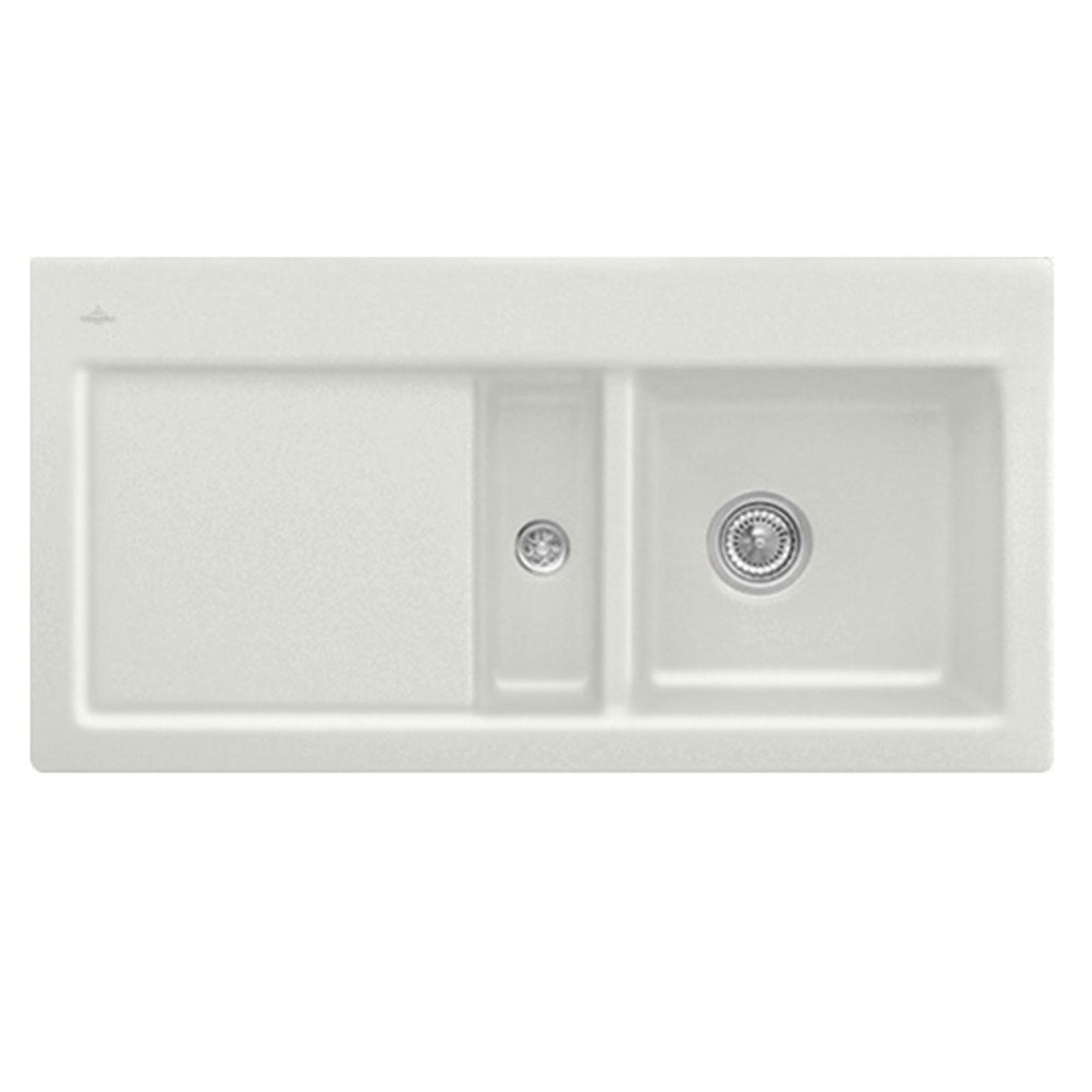 Villeroy & Boch Subway 60 1.5 Bowl Ceramic Kitchen Sink LHD - NO WASTE