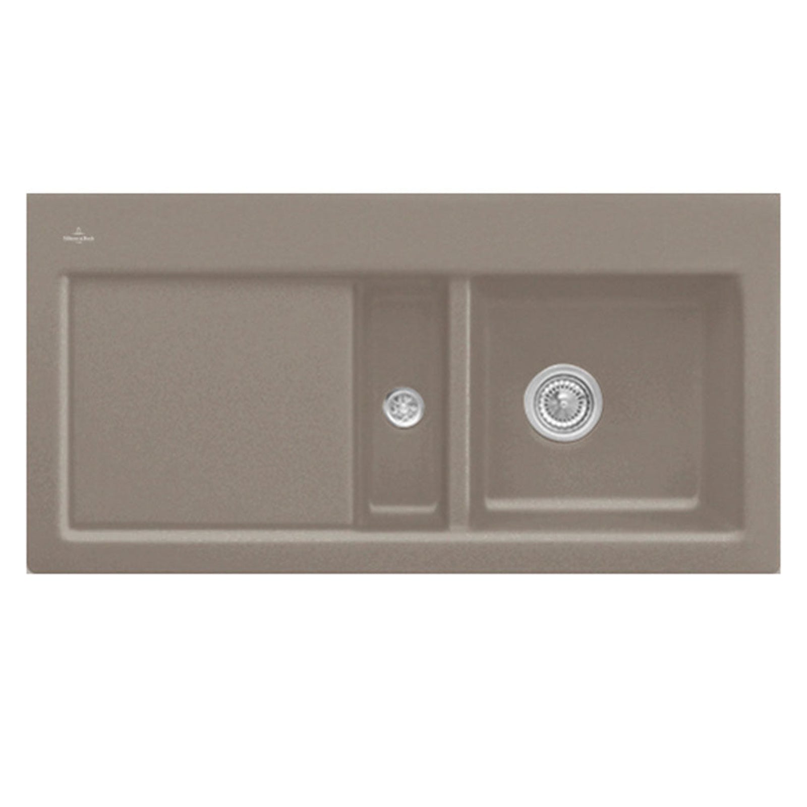 Villeroy & Boch Subway 60 1.5 Bowl Ceramic Kitchen Sink LHD - NO WASTE