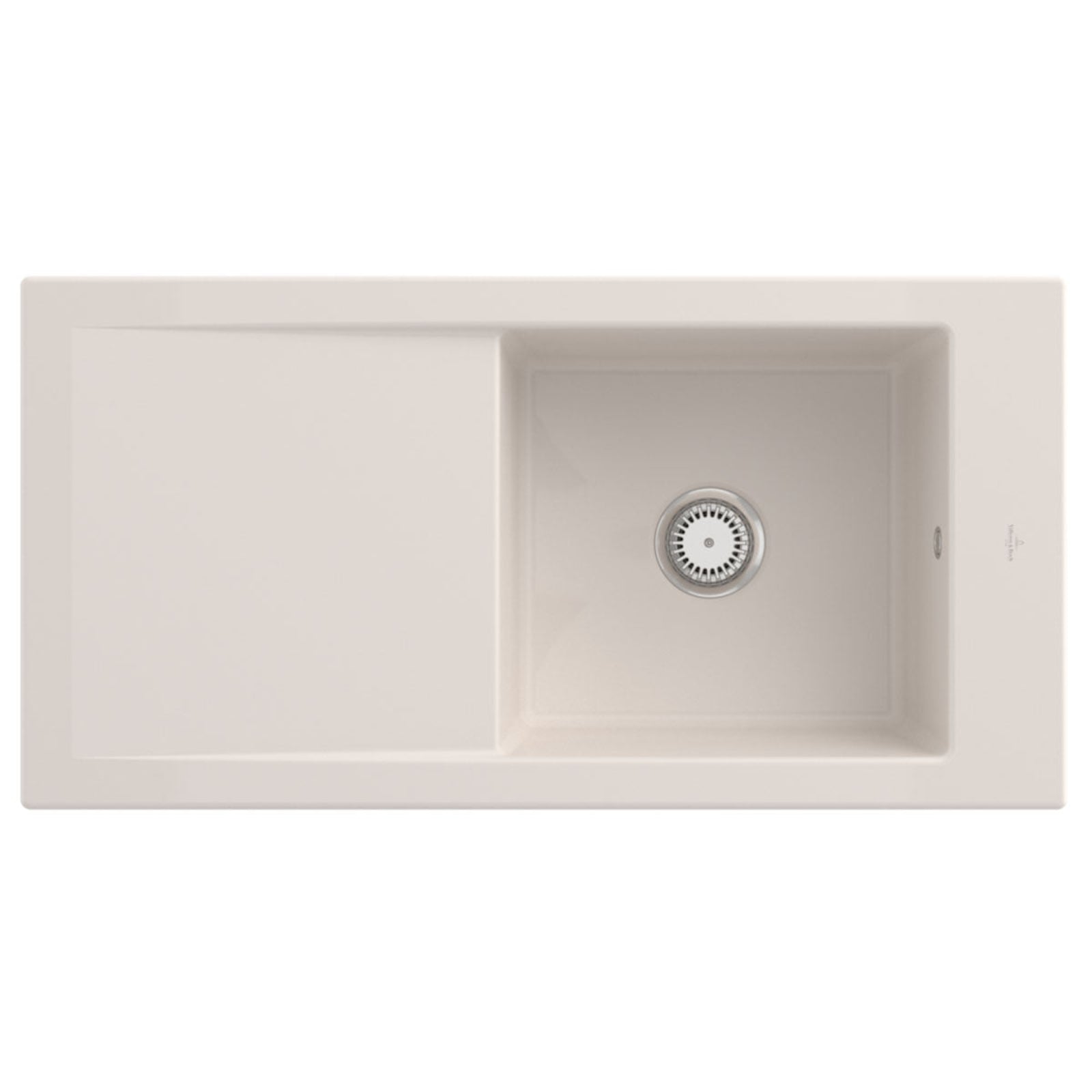 Villeroy & Boch Timeline 60 1.0 Bowl Ceramic Kitchen Sink - NO WASTE