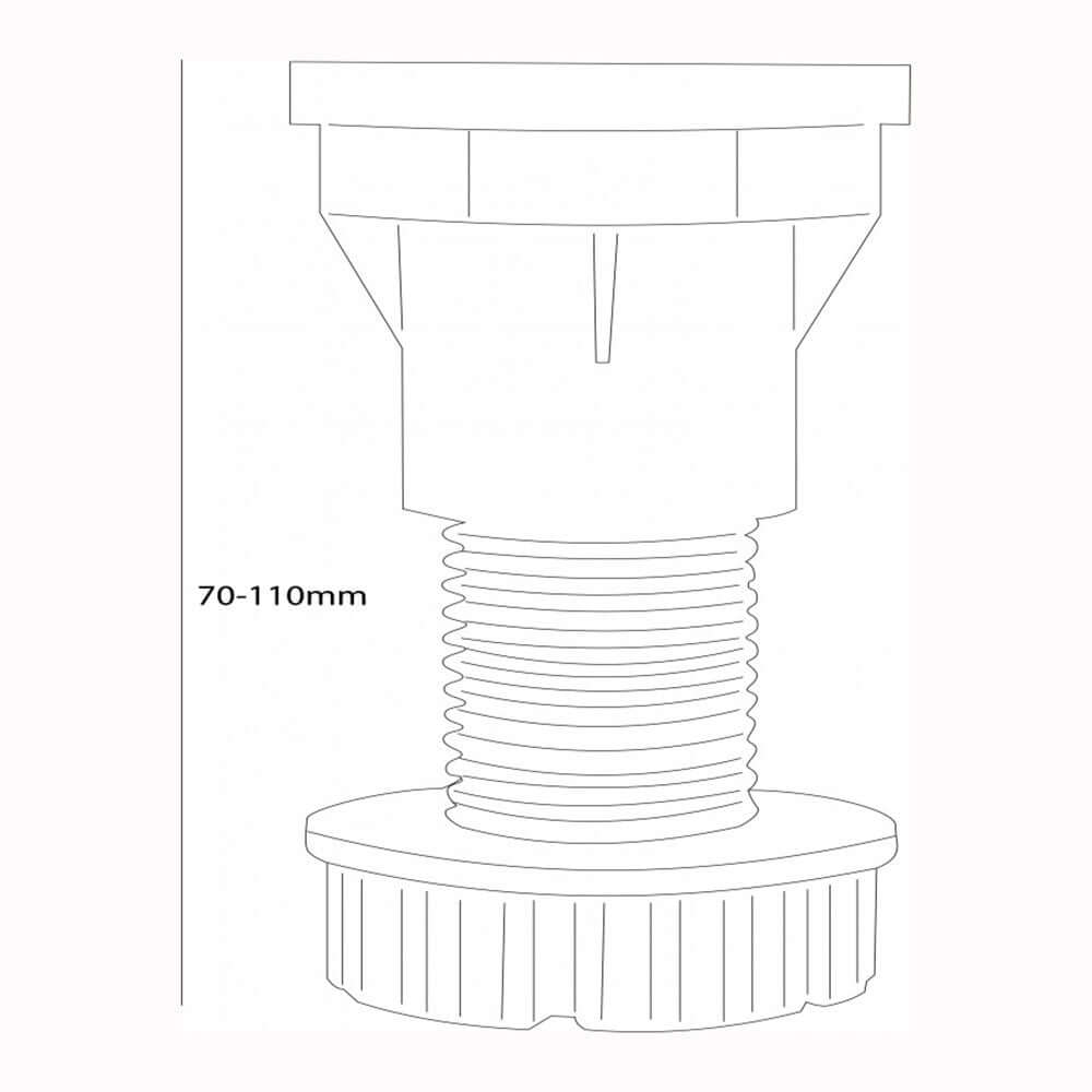 MX x8 Shower Tray Legs & Discs BULK WBA