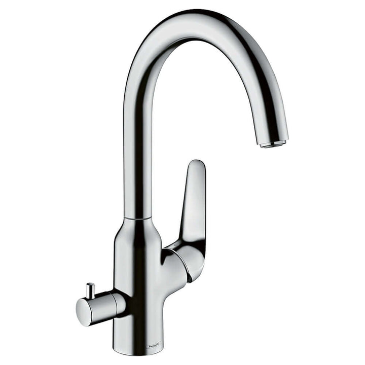Hansgrohe Focus M42 Chrome 220 1 Jet Single Lever Kitchen Sink Mixer Tap 71803000