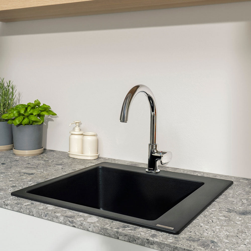 Hansgrohe Vernis Blend M35 Chrome 210 Single Lever Swivel Spout Kitchen Sink Mixer Tap