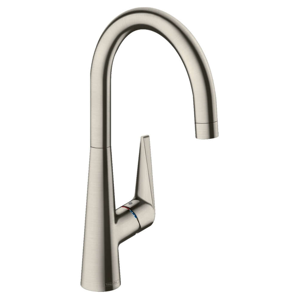 Hansgrohe Talis M51 Stainless Steel 260 1 Jet Single Lever Kitchen Sink Mixer Tap 72816800