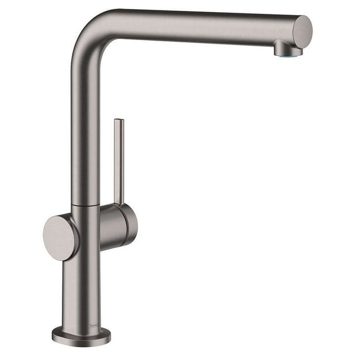 Hansgrohe Talis M54 Brushed Black Chrome 270 1 Jet Single Lever Kitchen Sink Mixer Tap 72840340