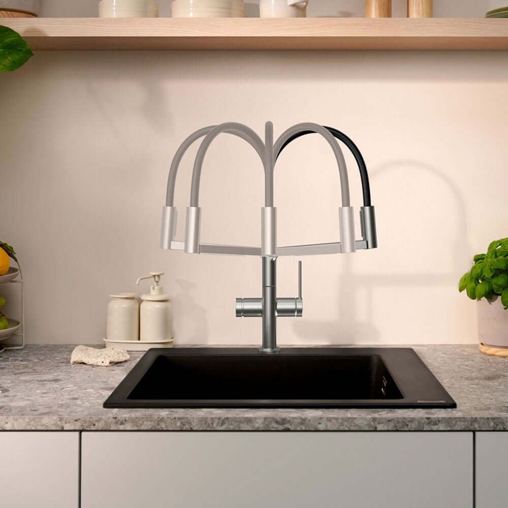 Hansgrohe Talis Select M54 3 Jet Powder Spray Single Lever Kitchen Sink Mixer Tap