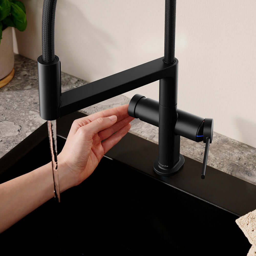 Hansgrohe Talis Select M54 3 Jet Powder Spray Single Lever Kitchen Sink Mixer Tap