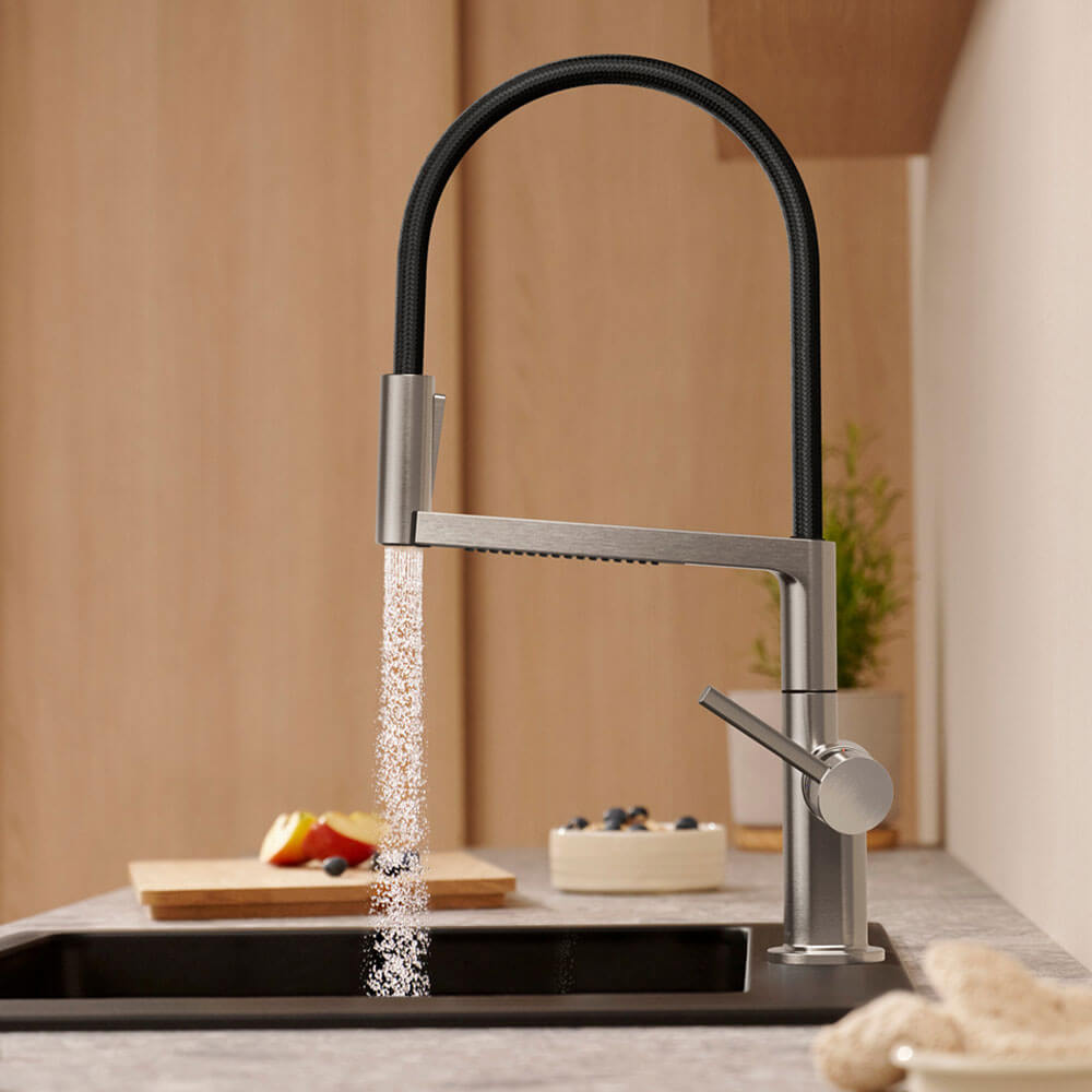 Hansgrohe Talis Select M54 3 Jet Powder Spray Single Lever Kitchen Sink Mixer Tap