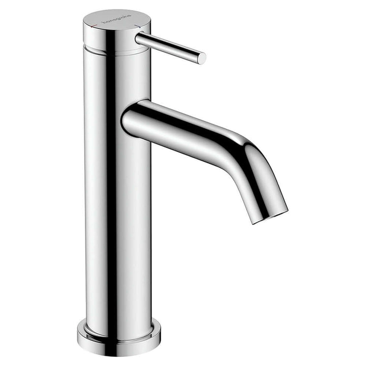 Hansgrohe Tecturis S Chrome Single Lever Basin Mixer Tap 110 Coolstart Ecosmart+ Without Waste Set 73312000