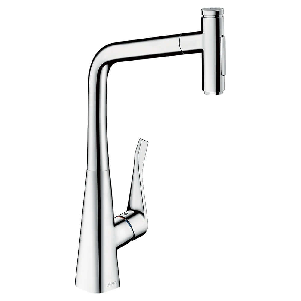 Hansgrohe Metris Select M71 320 2 Jet Pull-out Spray Single Lever Kitchen Sink Mixer Tap