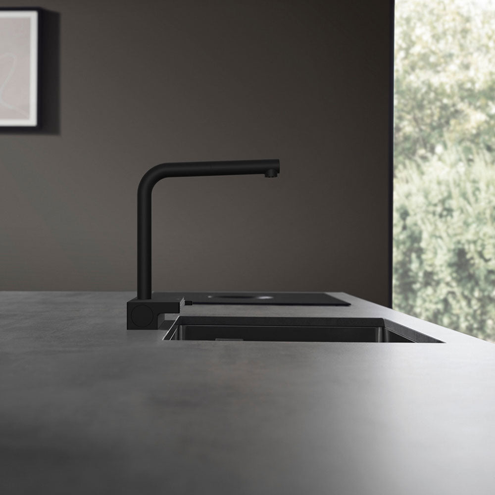 Hansgrohe Aquno Select M81 250 2 Jet Pullout Spout Single Lever Kitchen Sink Mixer Tap with sBox