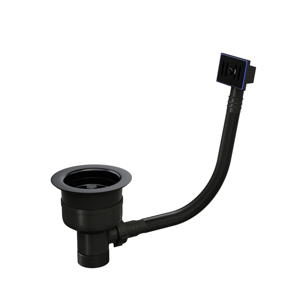 Top Fix Kitchen Strainer Waste with Overflow – (90mm) G1 1/2”