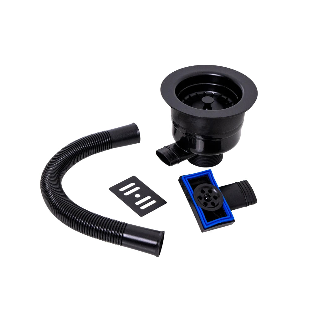 Top Fix Kitchen Strainer Waste with Overflow – (90mm) G1 1/2”