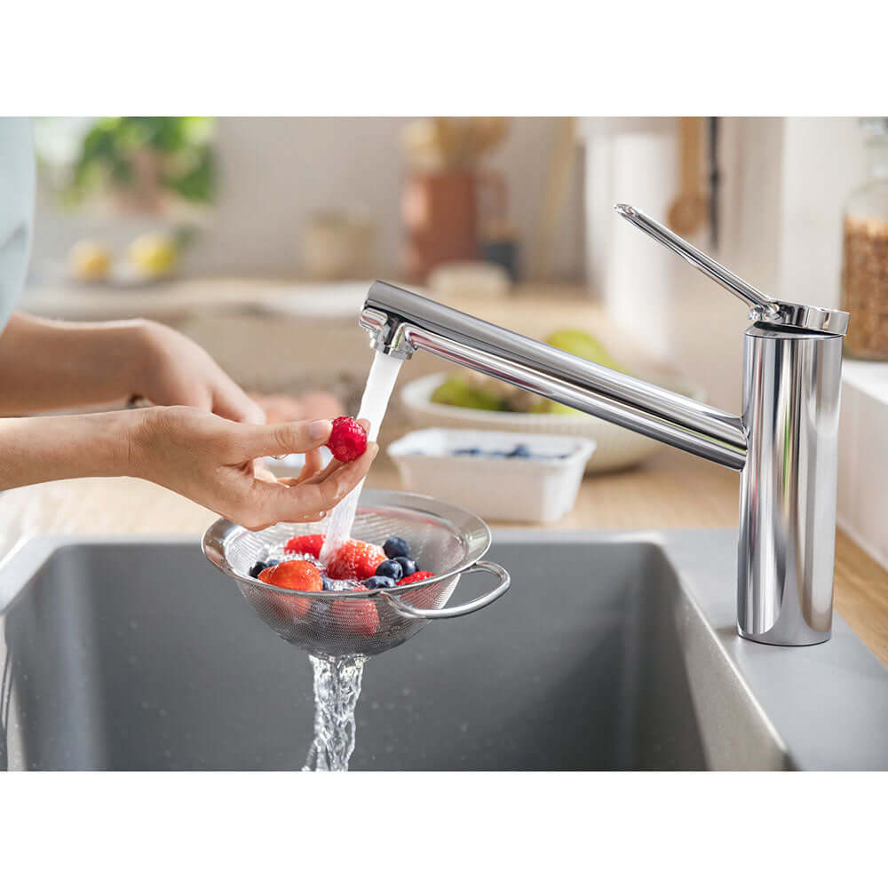 Hansgrohe Zesis M33 150 1 Jet Single Lever Kitchen Sink Mixer Tap