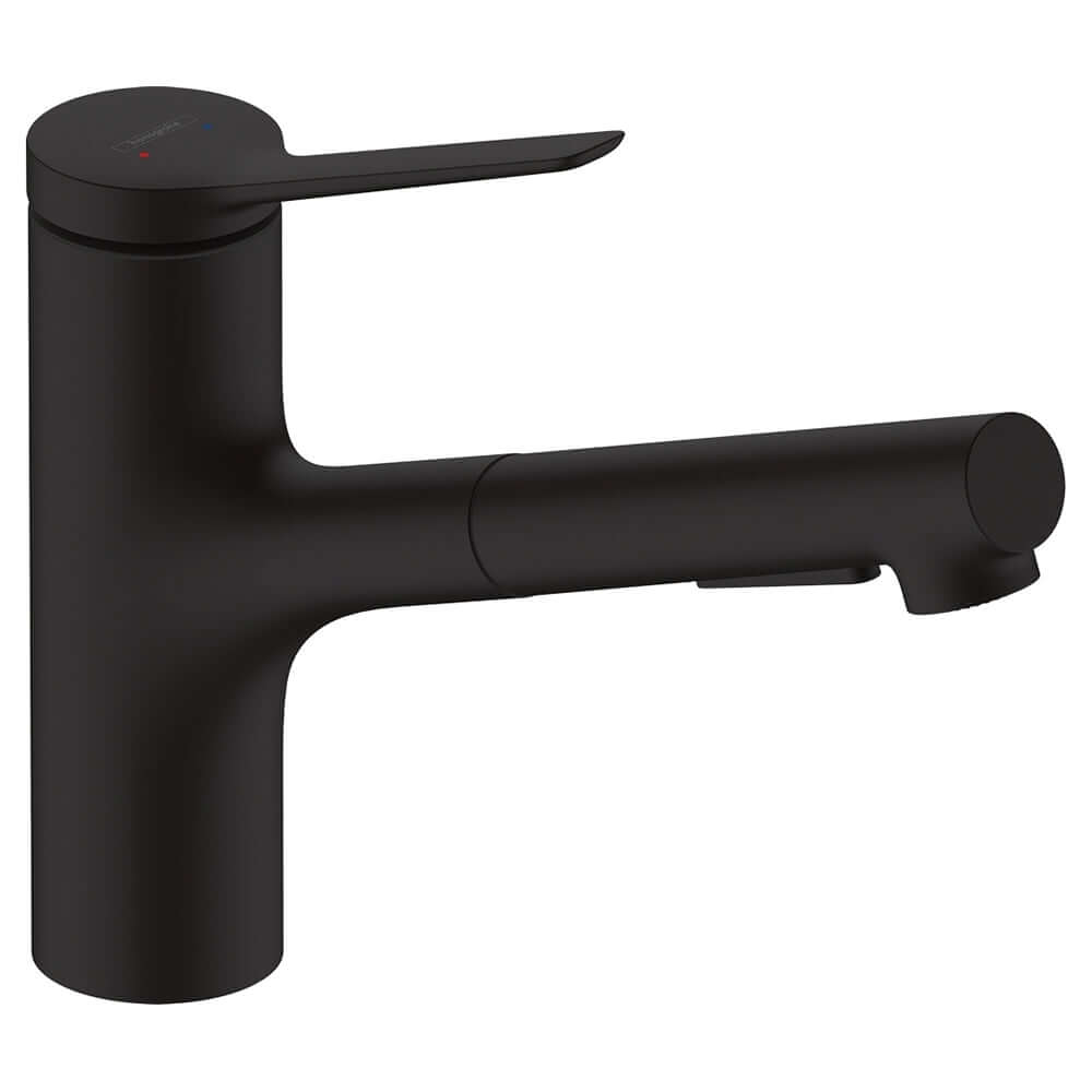 Hansgrohe Zesis M33 150 2 Jet Metal Pull-out Spray Single Lever Kitchen Sink Mixer Tap