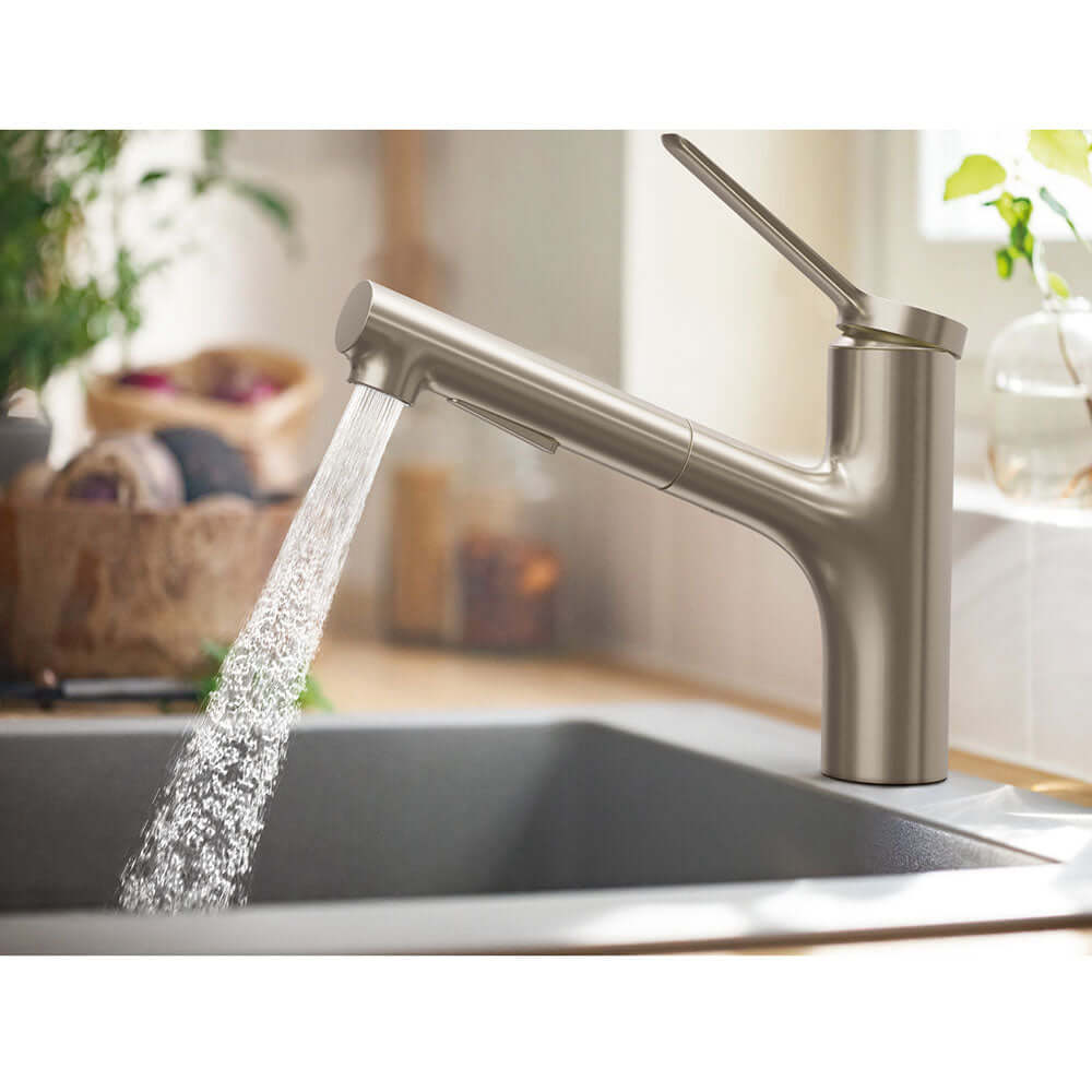 Hansgrohe Zesis M33 150 2 Jet Metal Pull-out Spray Single Lever Kitchen Sink Mixer Tap