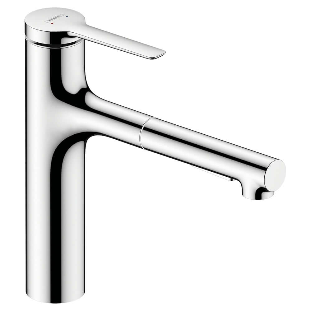 Hansgrohe Zesis M33 160 2 Jet Metal Pull-Out Spray Single Lever Kitchen Sink Mixer Tap