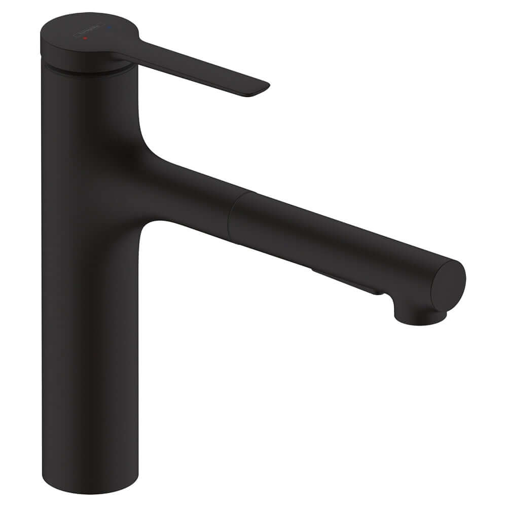 Hansgrohe Zesis M33 160 2 Jet Metal Pull-Out Spray Single Lever Kitchen Sink Mixer Tap
