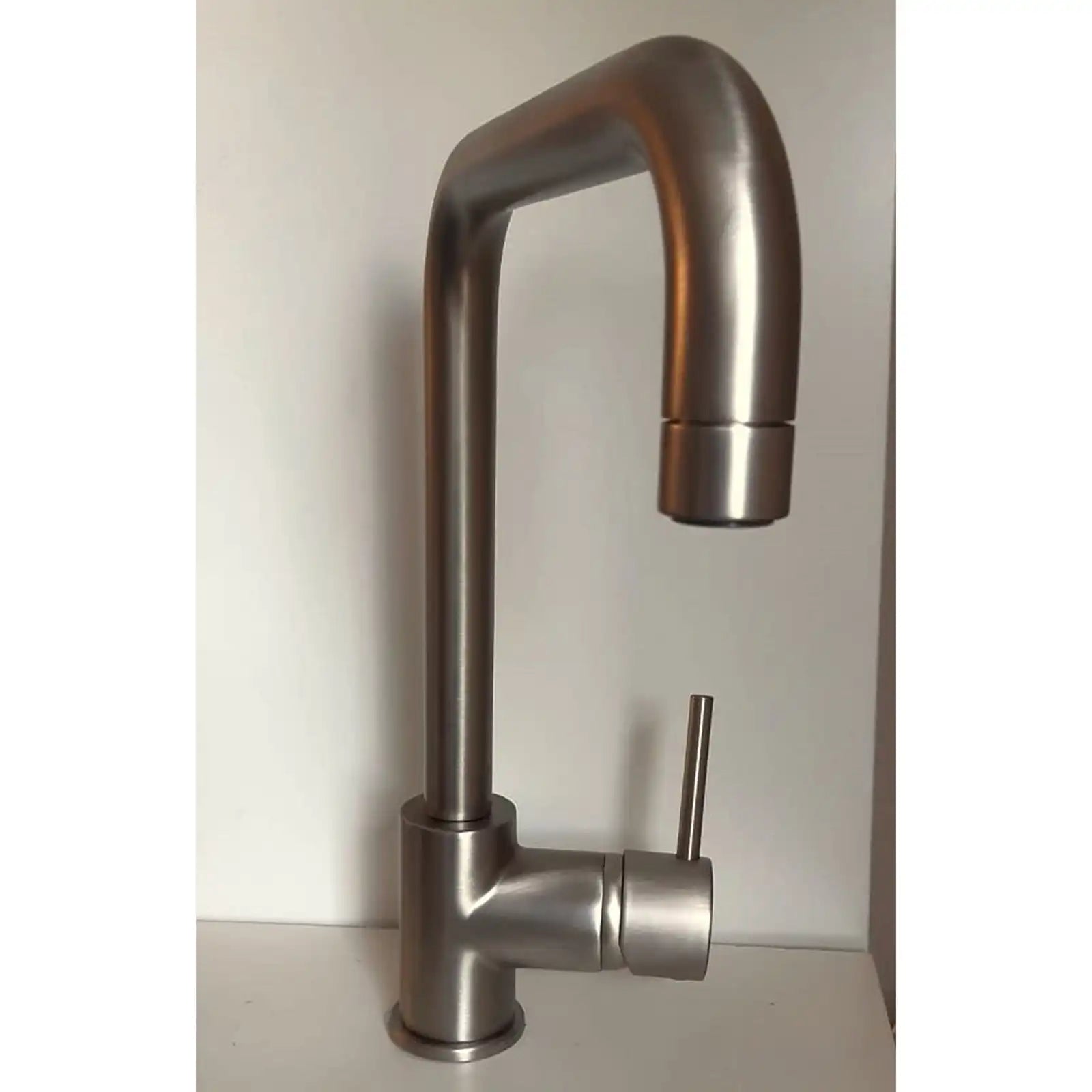 Paini Cox Brushed Side Lever Sink Mono Quad Spout 78CQ572-599BUK