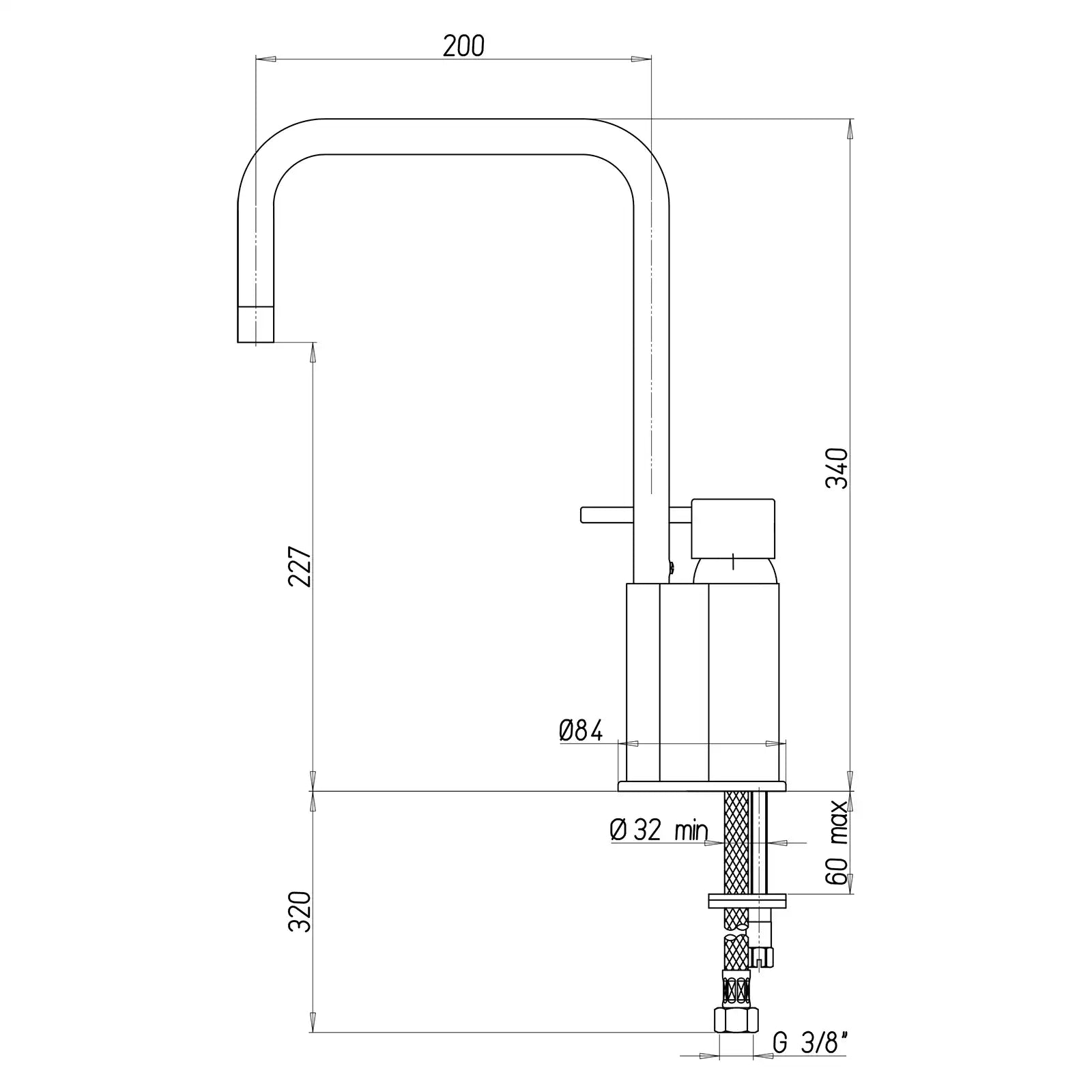 Paini Cox 570 Chrome Single Lever Tap 78CR570UK
