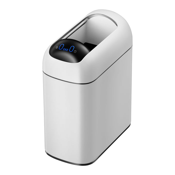 EKO Astro Slim White 10L Space Saving Sensor Bin