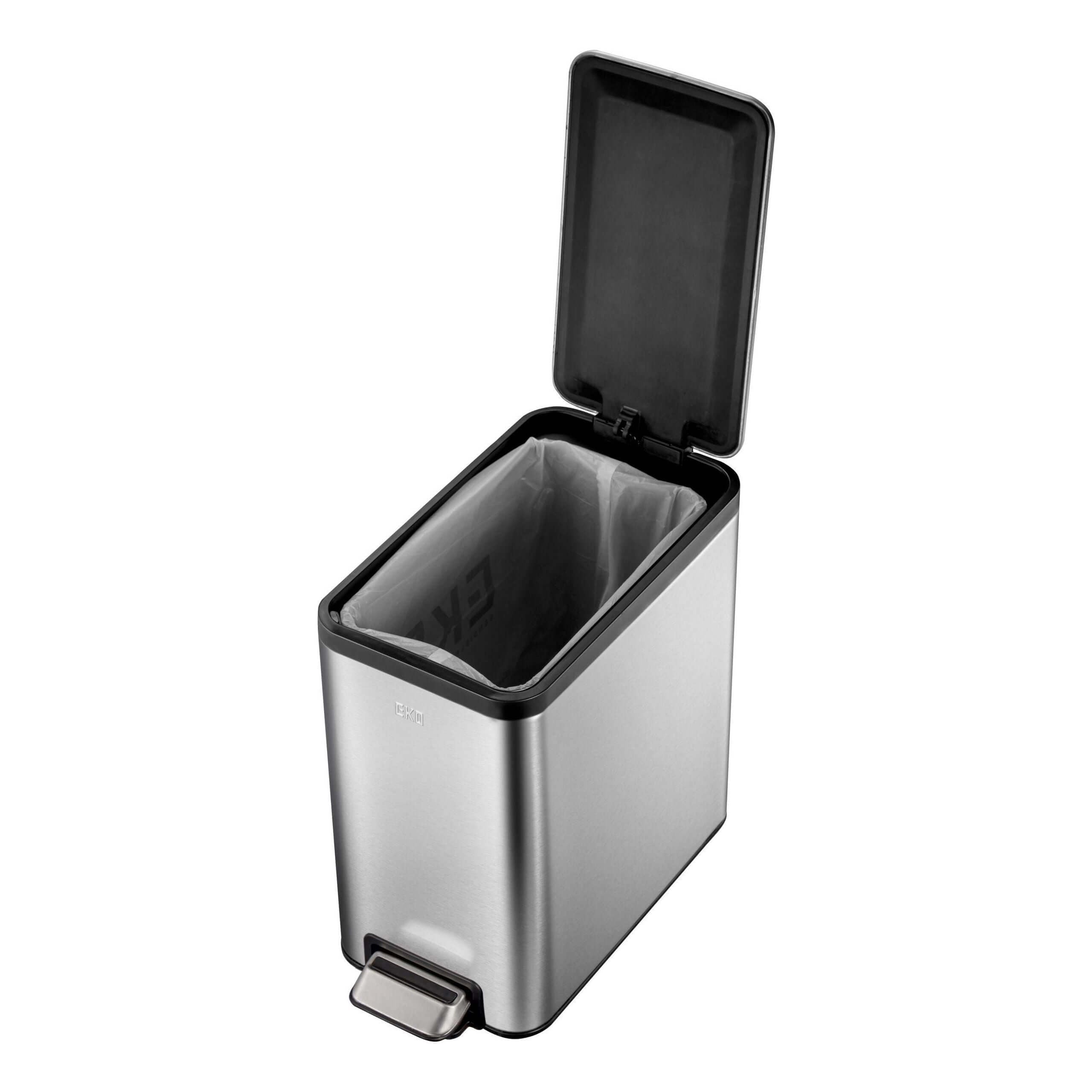 EKO Ecoslim 8L Stay Open Pedal Bin