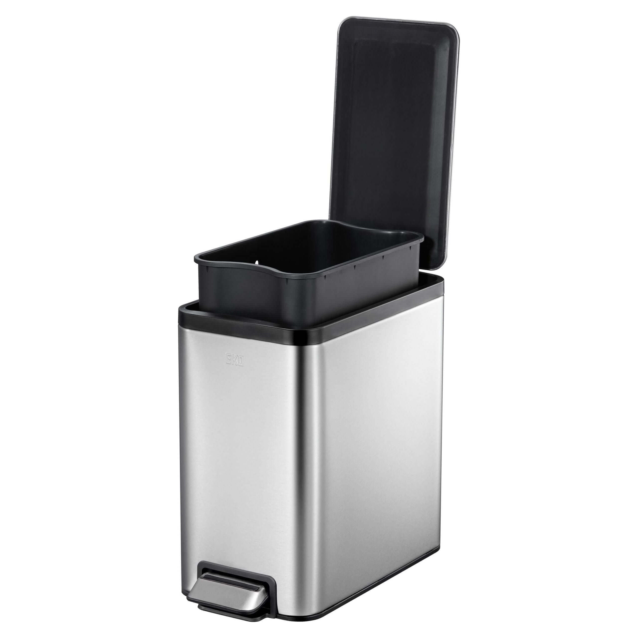 EKO Ecoslim 8L Stay Open Pedal Bin