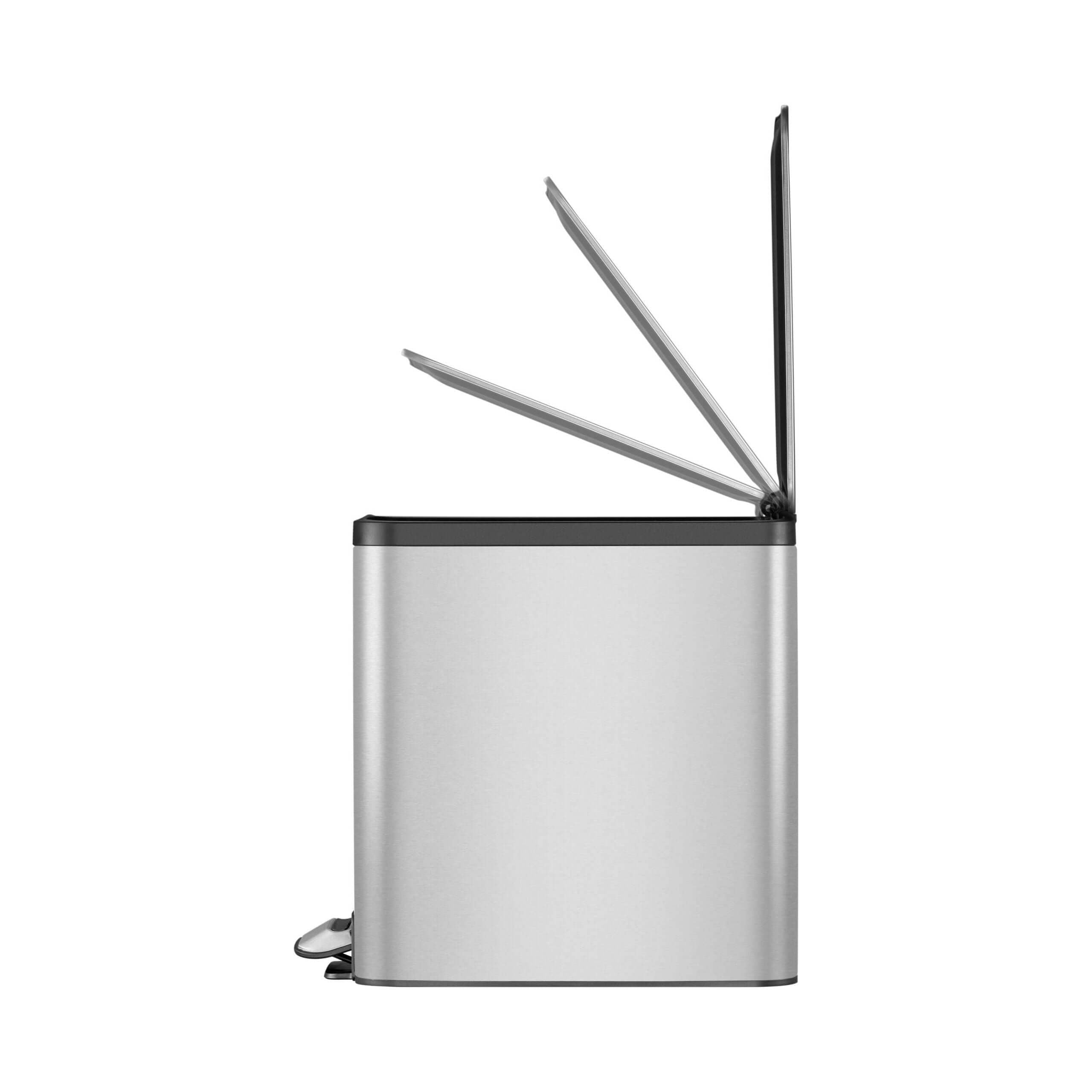 EKO Ecoslim 8L Stay Open Pedal Bin