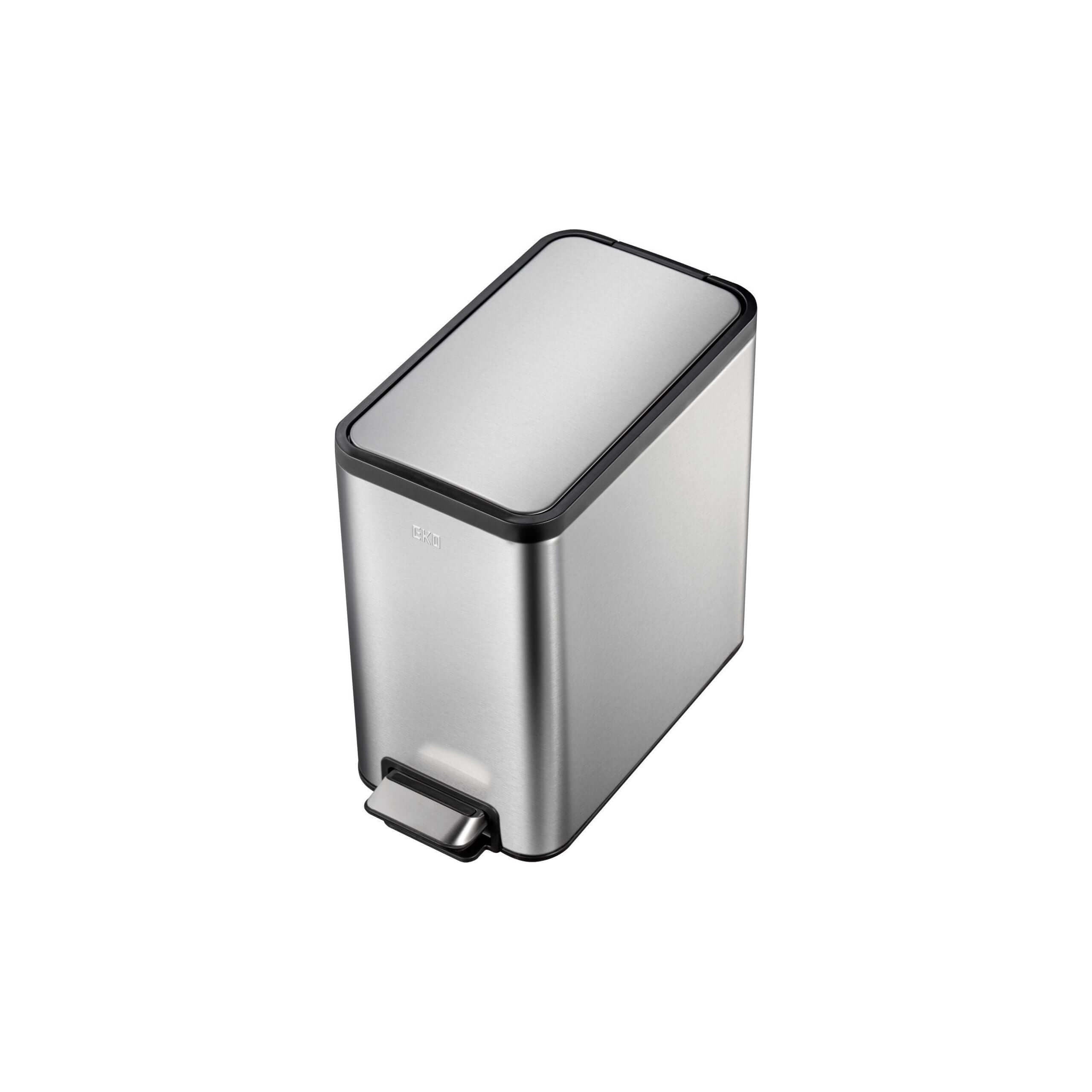 EKO Ecoslim 8L Stay Open Pedal Bin
