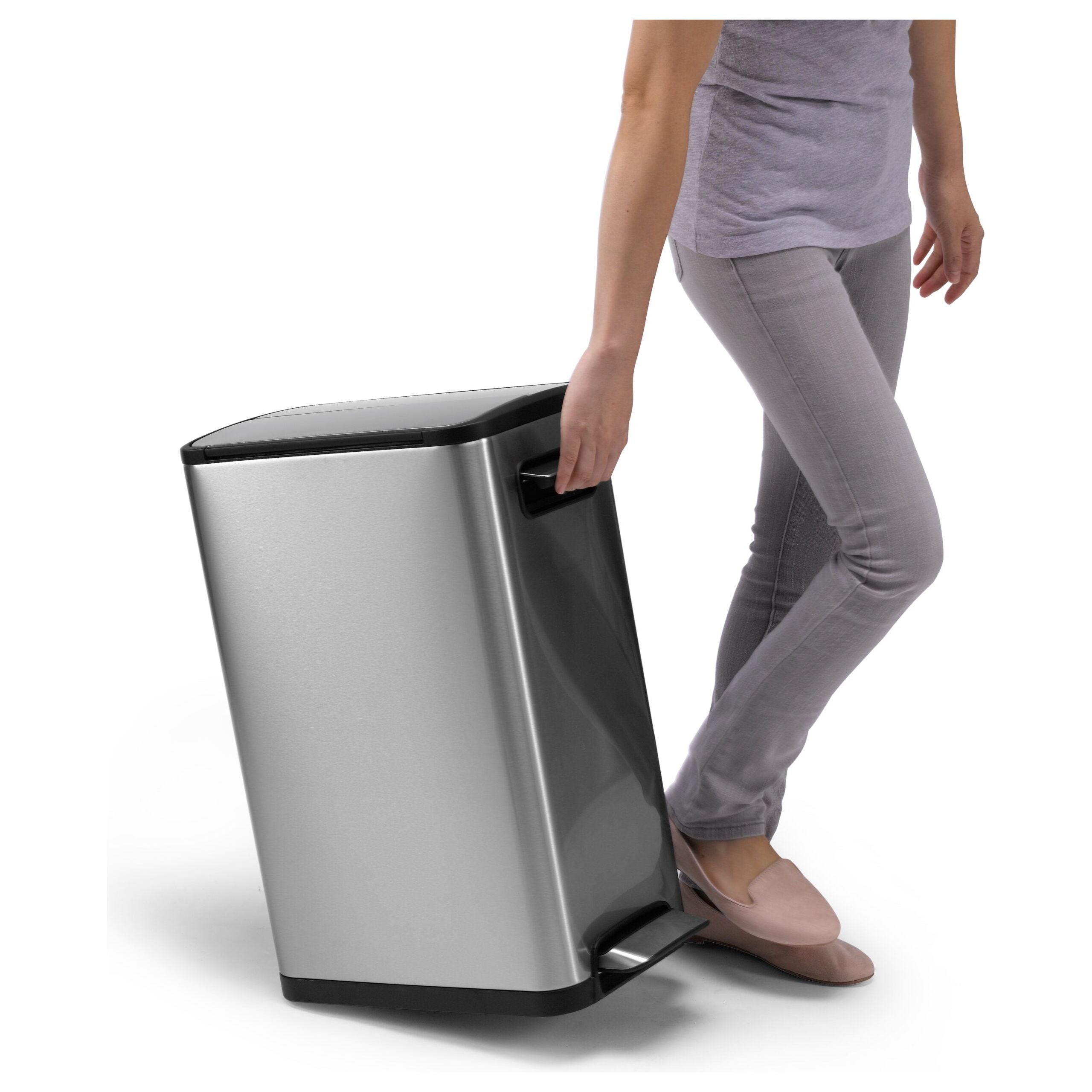 EKO Ecofly 45L Space Saving Kitchen Pedal Bin
