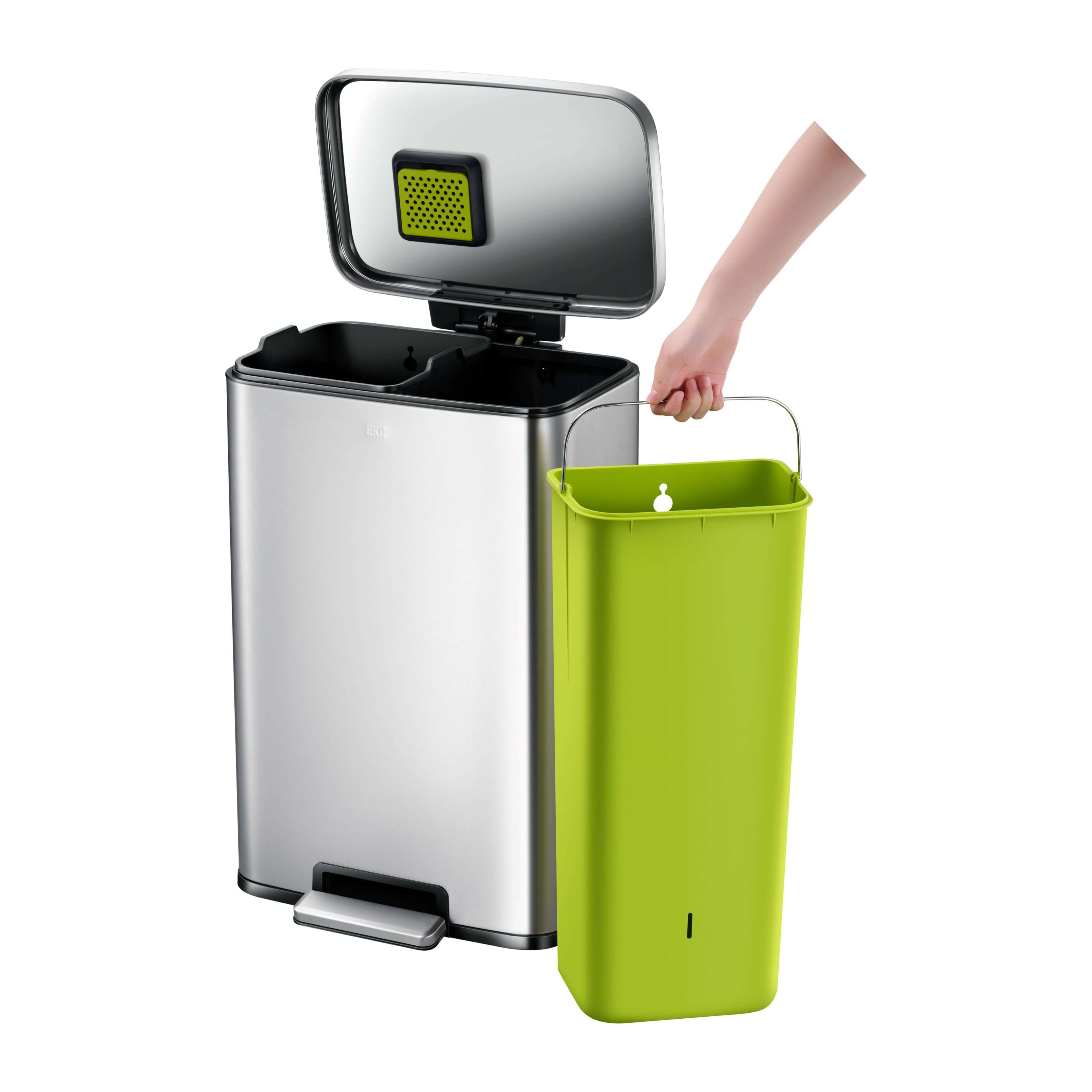 EKO Madison Recycling Pedal Bin 25L+20L