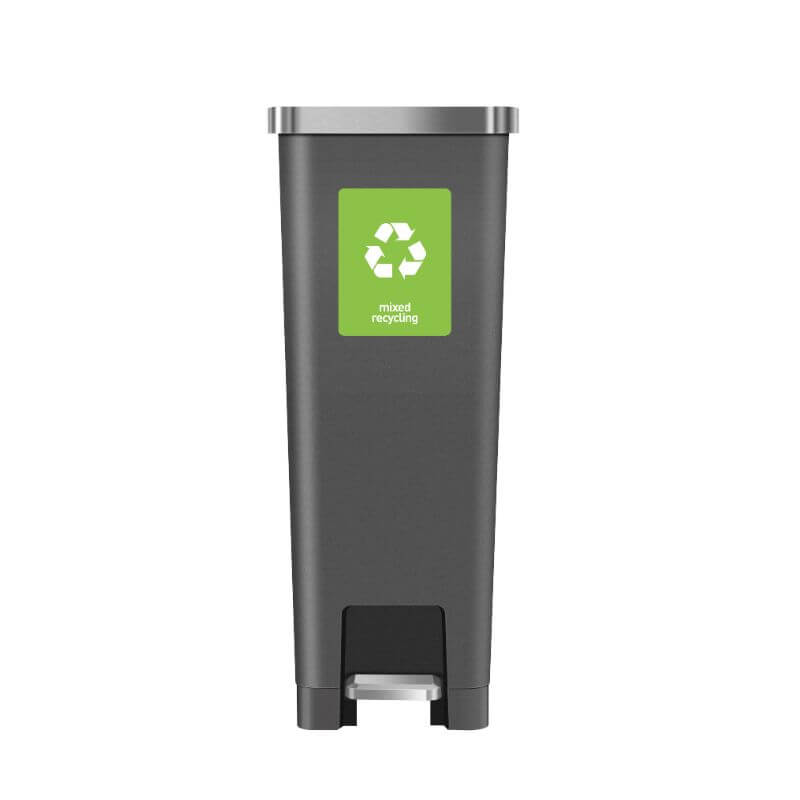 EKO Hana 30L Soft Close Recycling Pedal Bin