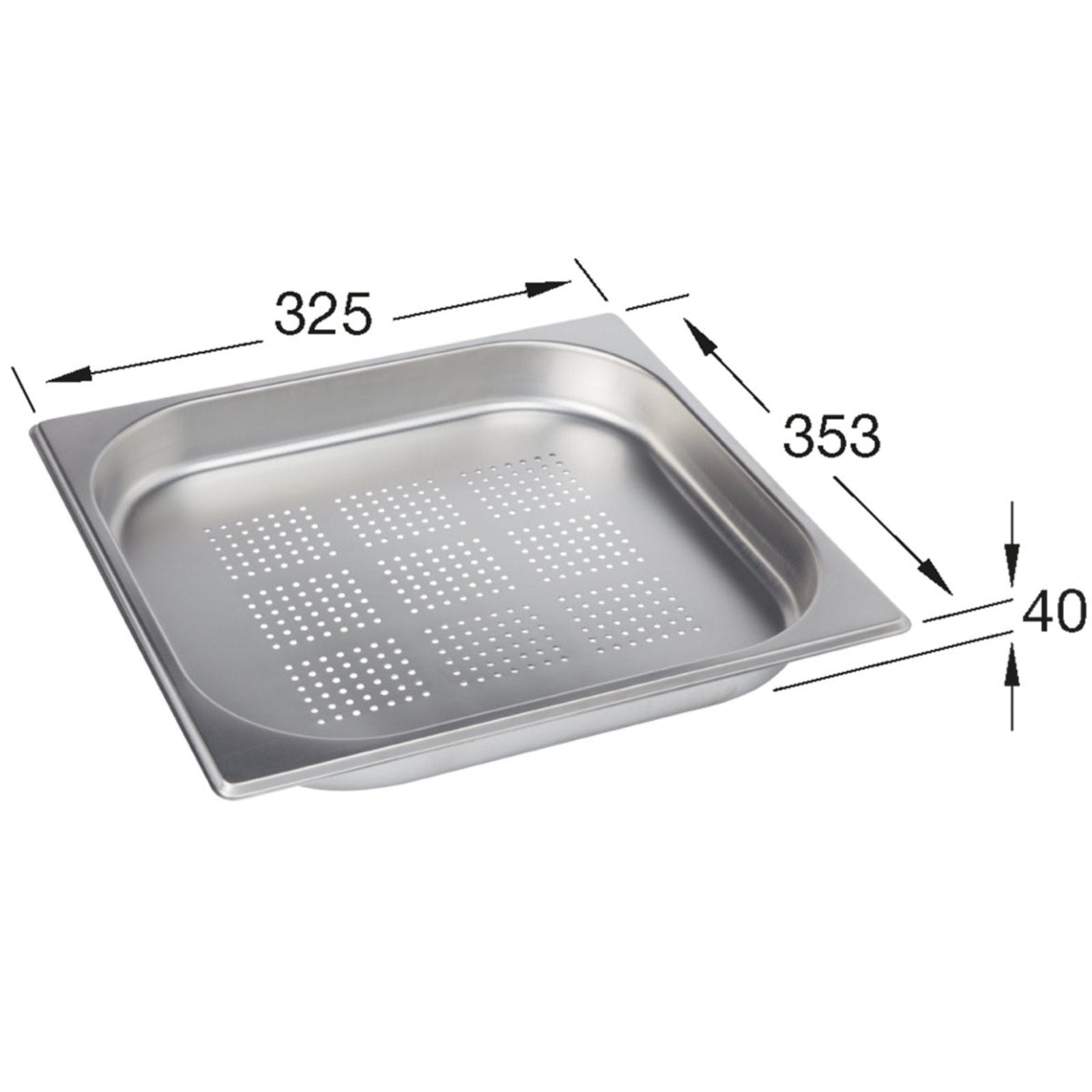 Villeroy & Boch Stainless Steel Steamer Tray 2/3