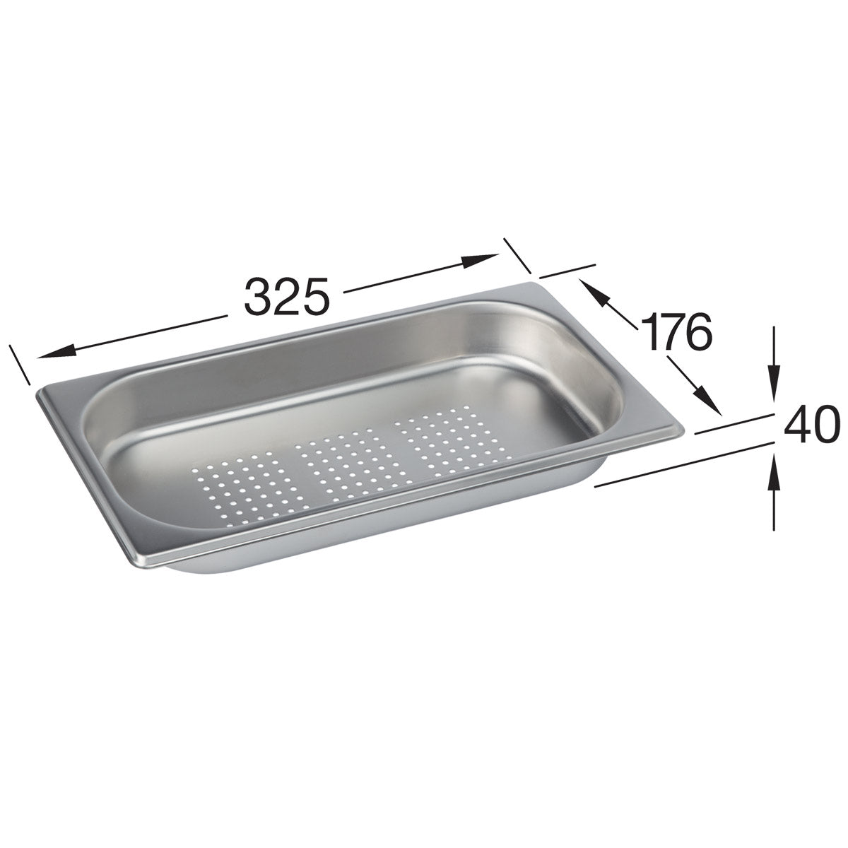 Villeroy & Boch Stainless Steel Steamer Tray 1/3