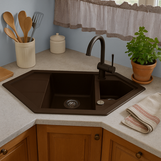 Schock Corner Kitchen Sinks