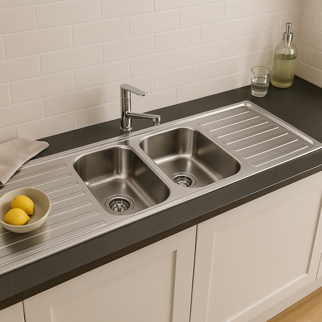 Inset 2.0 Bowl Kitchen Sinks