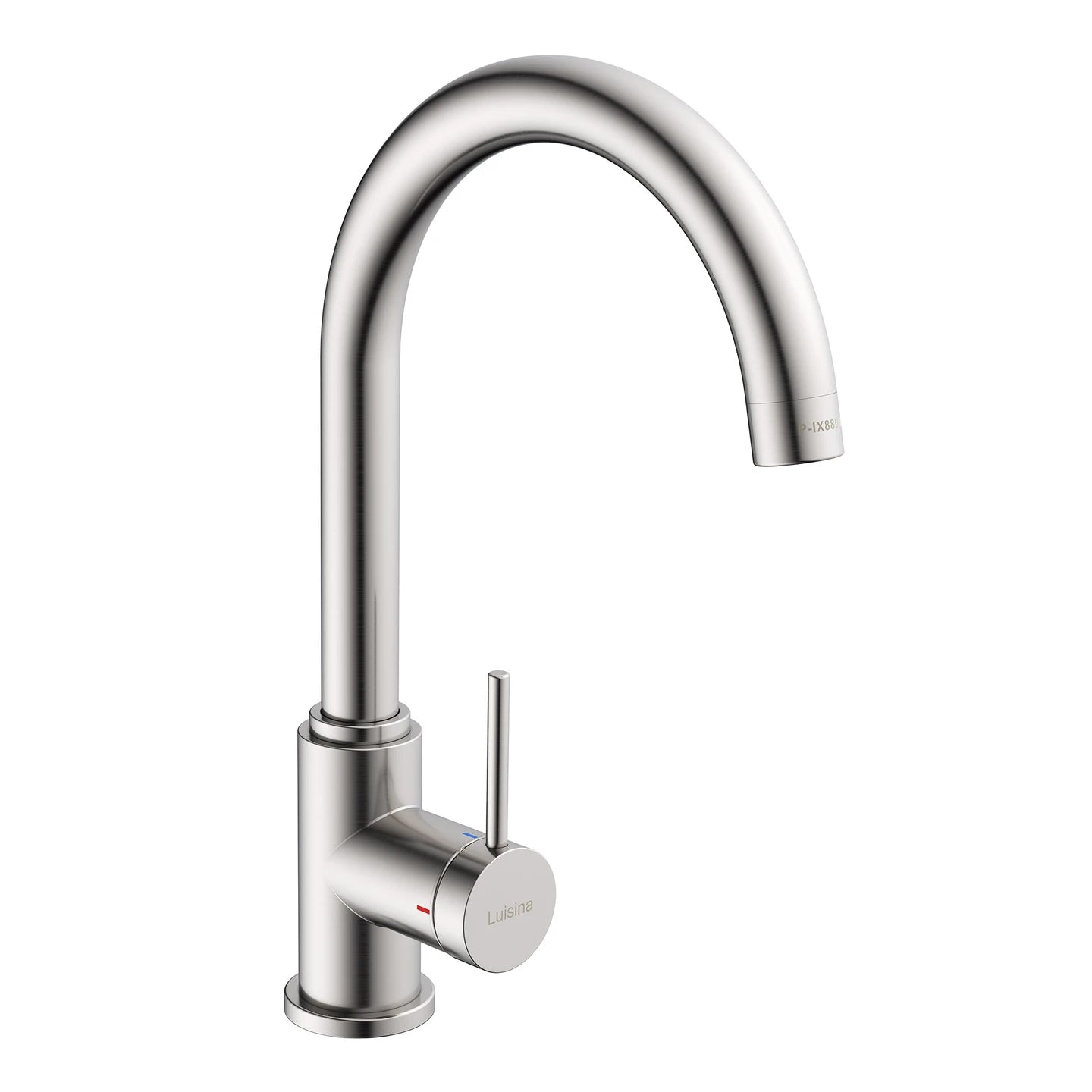 Schütte Single Lever Swan Neck Kitchen Mixer Tap