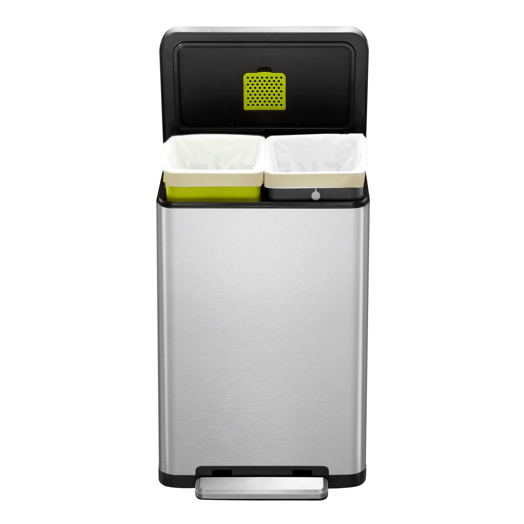 EKO X Cube 20L+20L Dual Recycling Soft Close Pedal Bin