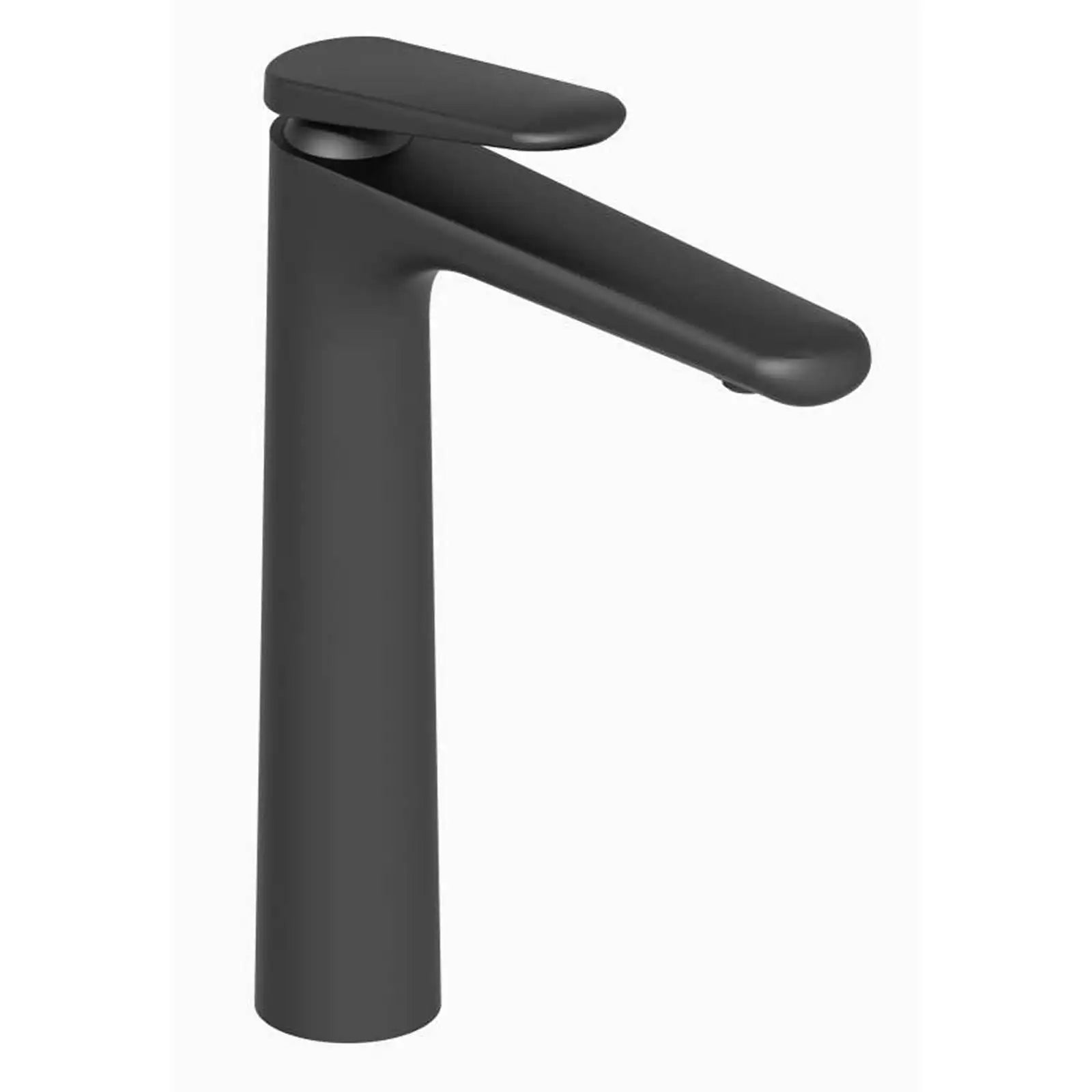Paini Stone Black Matt Single Lever Tall Mono Basin Tap 95NS211TCLLUK