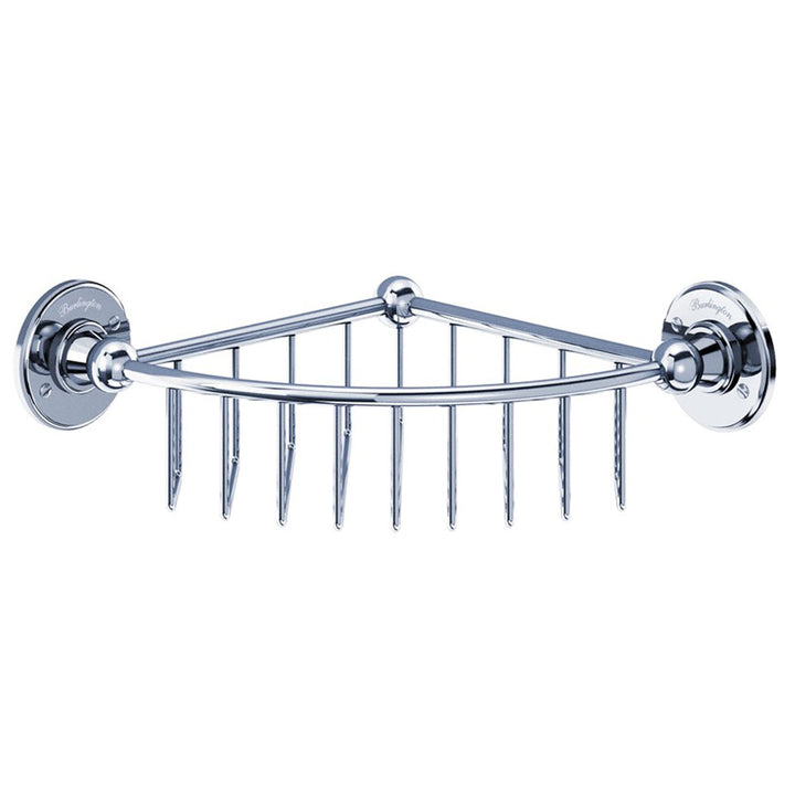 Burlington Chrome 62mm Deep Corner Basket