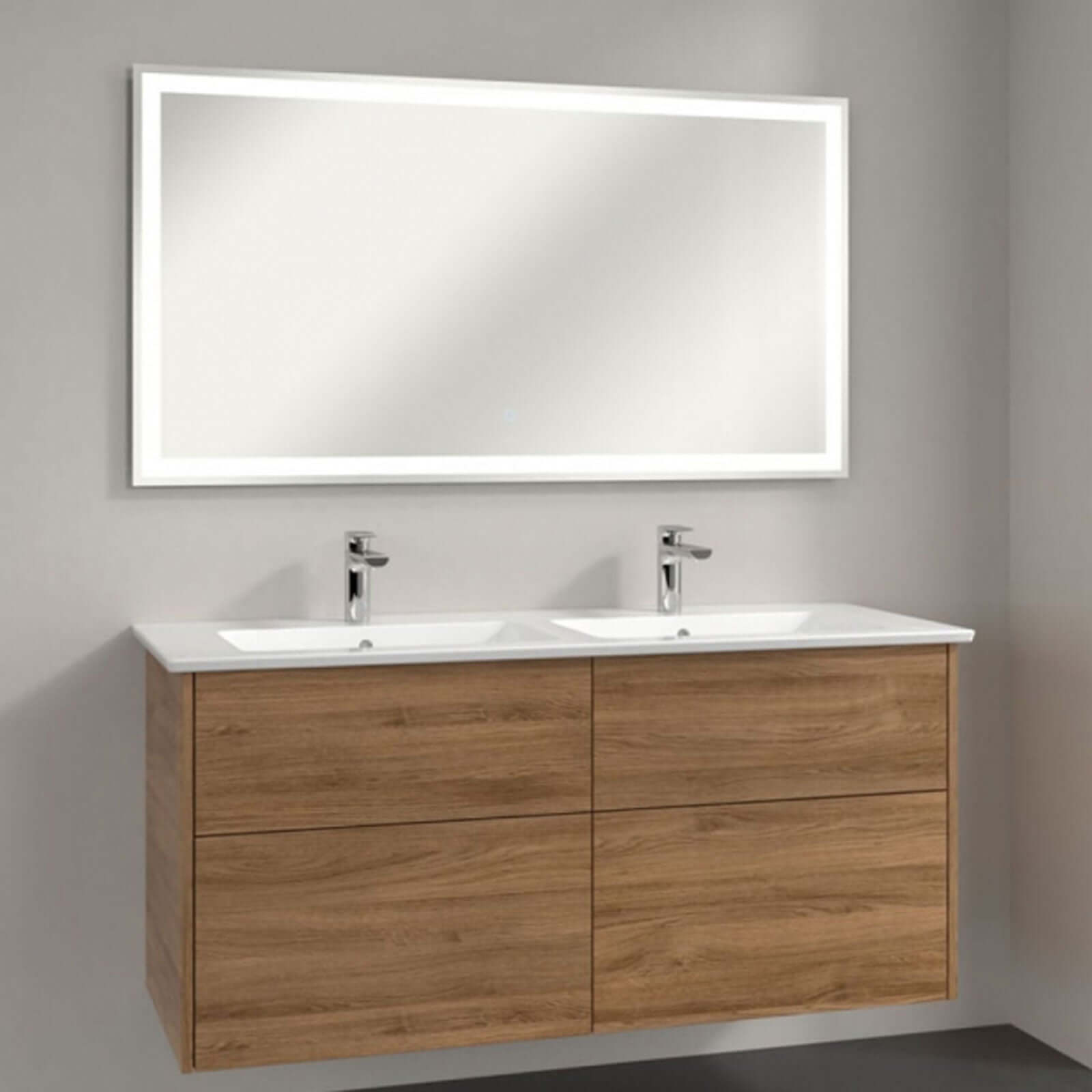 Villeroy & Boch Finero LED Bathroom Mirror 700 x 1300mm
