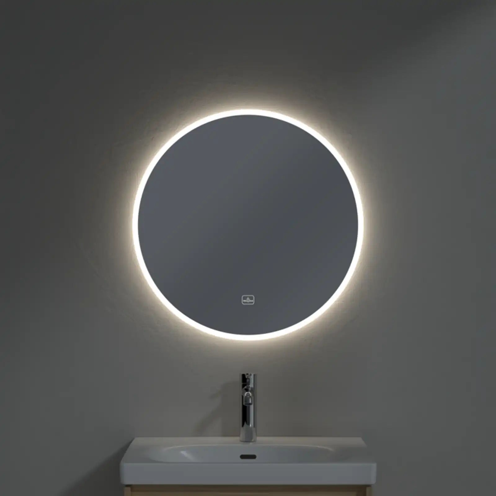 Villeroy & Boch More to See Lite+ Mirror with Lighting 650 x 650 x 23 mm