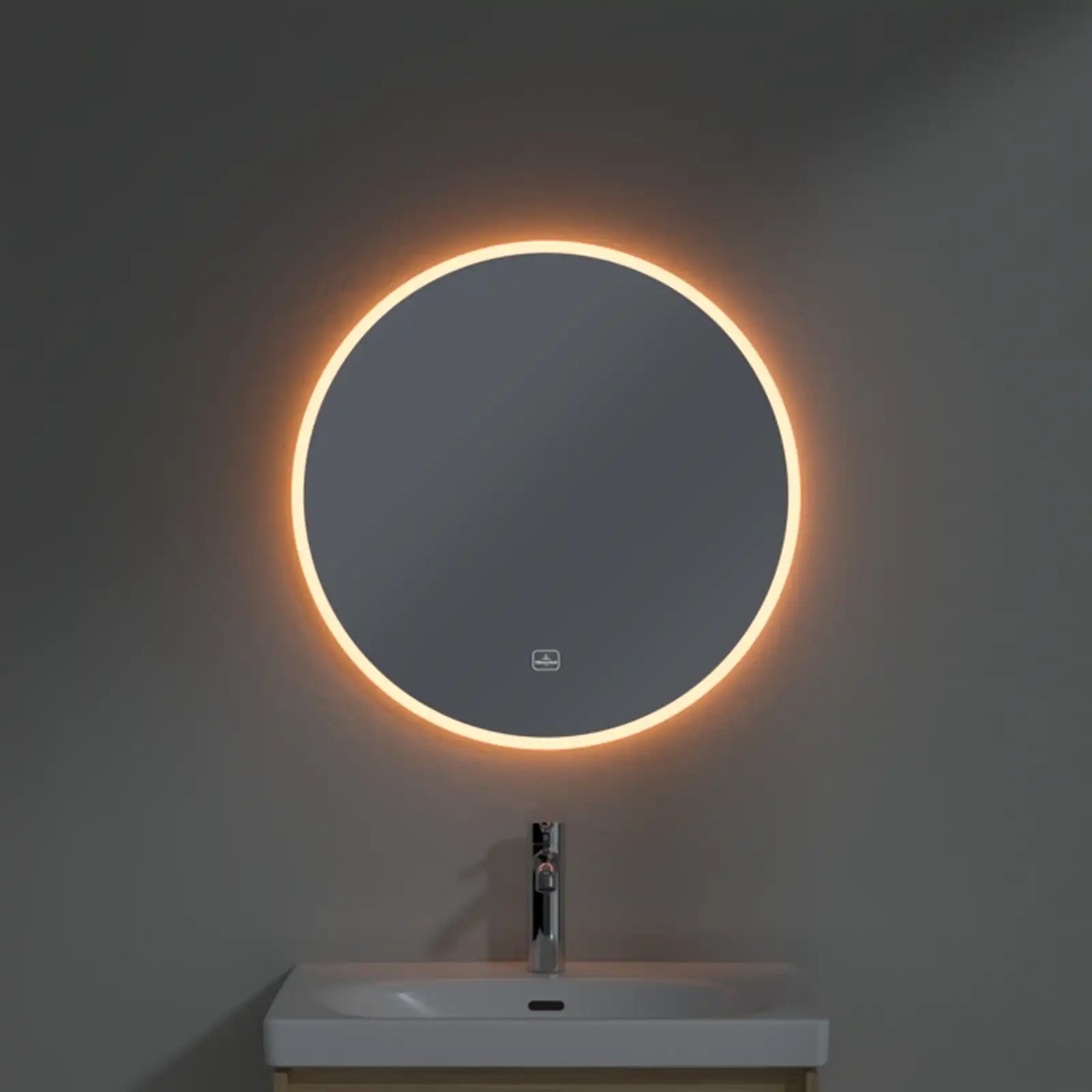 Villeroy & Boch More to See Lite+ Mirror with Lighting 650 x 650 x 23 mm