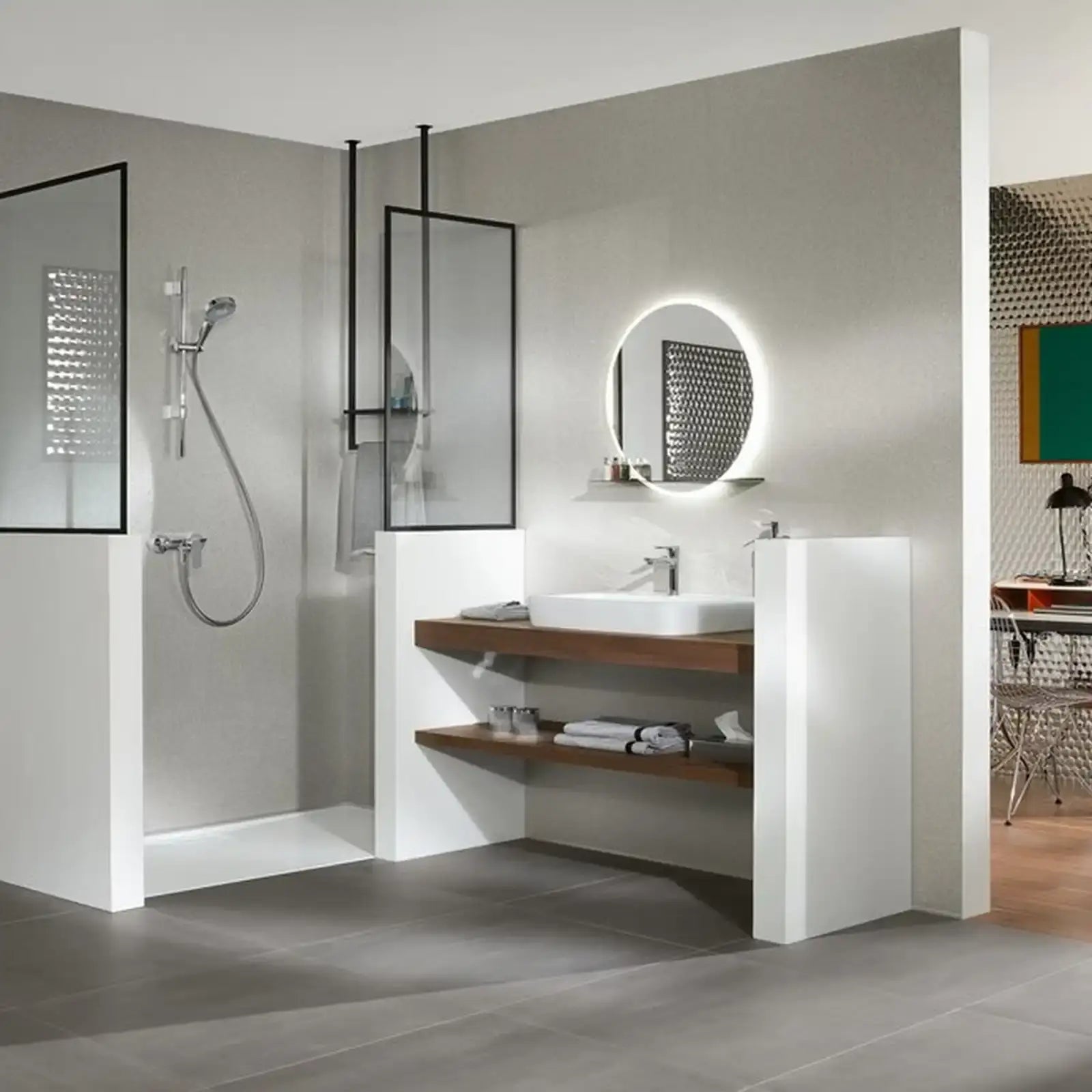 Villeroy & Boch More to See Lite+ Mirror with Lighting 650 x 650 x 23 mm