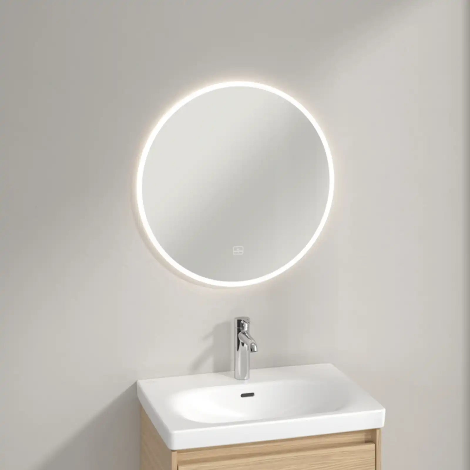 Villeroy & Boch More to See Lite+ Mirror with Lighting 650 x 650 x 23 mm