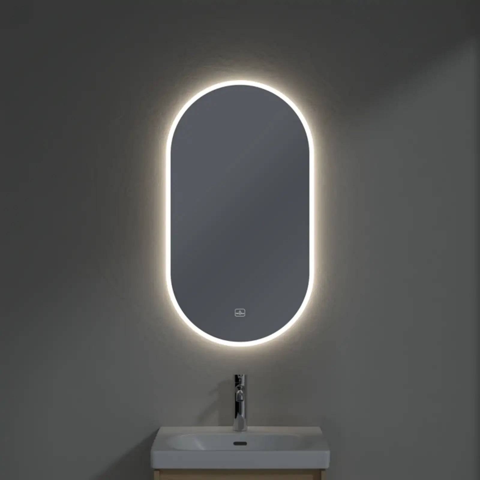 Villeroy & Boch More to See Lite+ Mirror with Lighting 500 x 900 x 23 mm