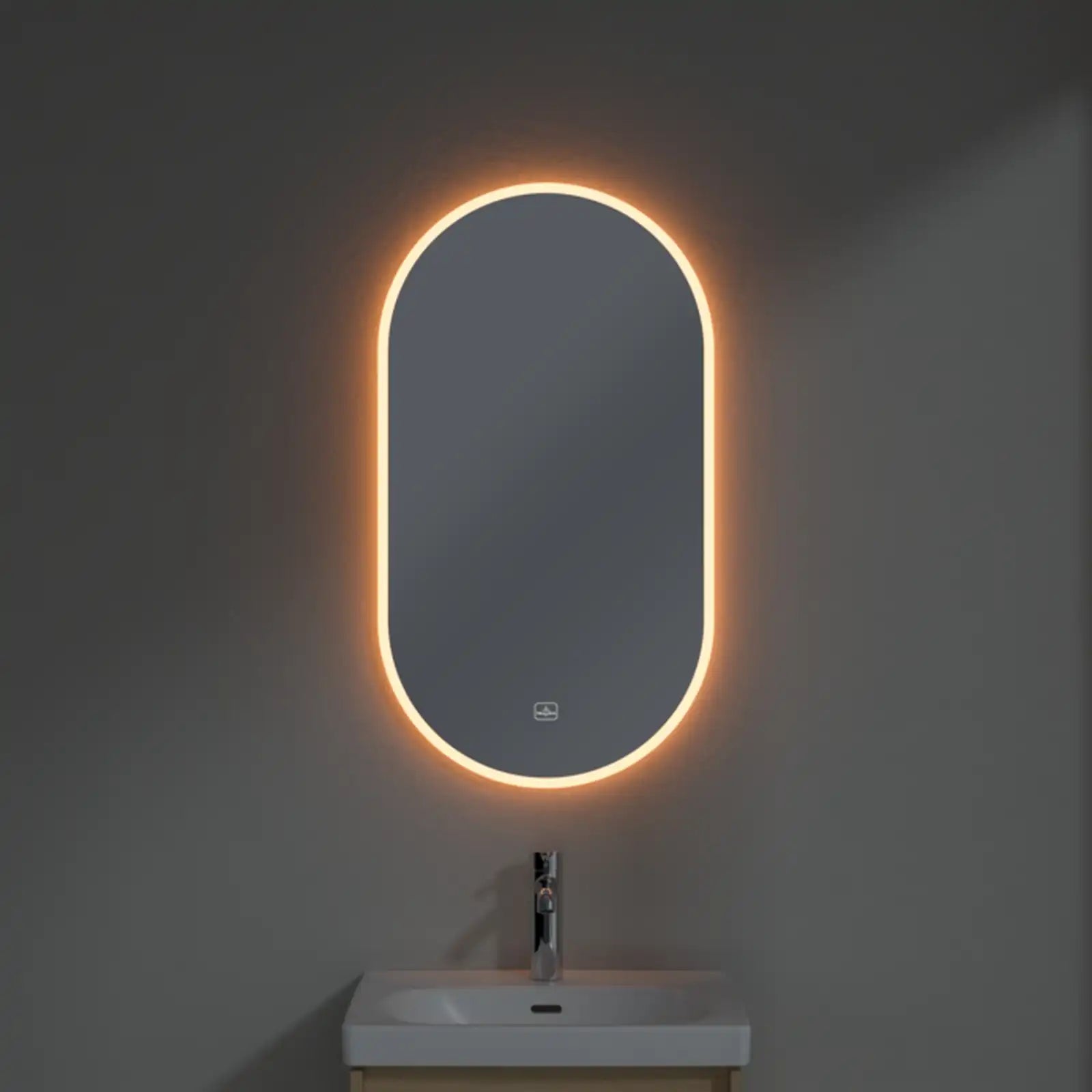 Villeroy & Boch More to See Lite+ Mirror with Lighting 500 x 900 x 23 mm