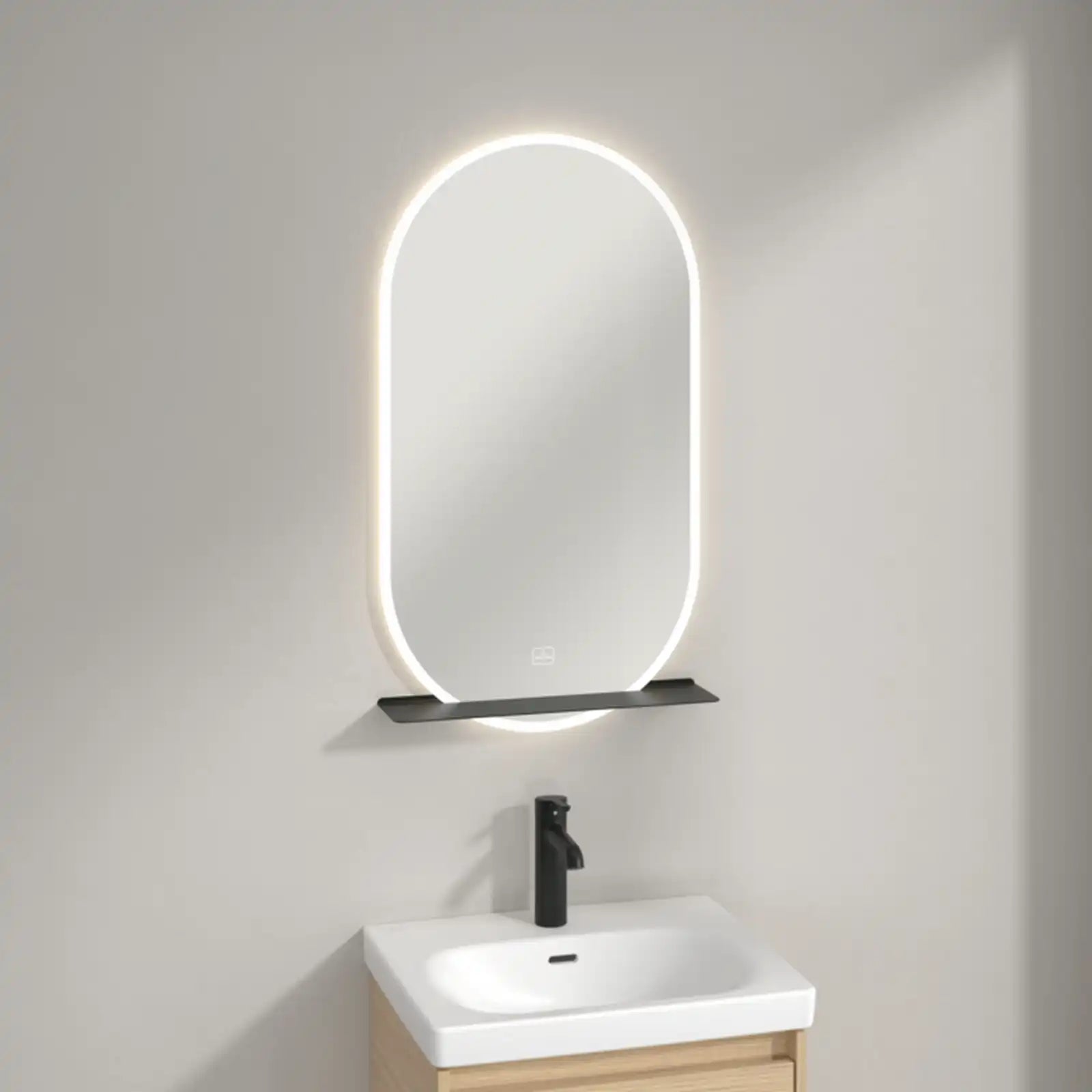 Villeroy & Boch More to See Lite+ Mirror with Lighting 500 x 900 x 23 mm